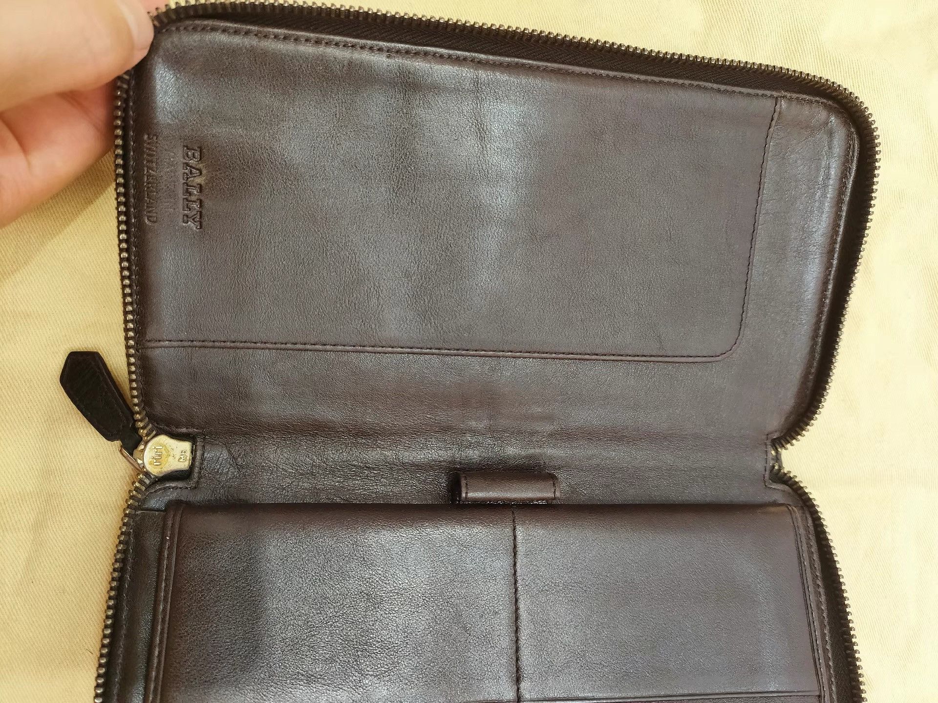 Bally Bally Men's Genuine Leather Long Wallet Clutch K29 Size ONE SIZE - 4 Thumbnail