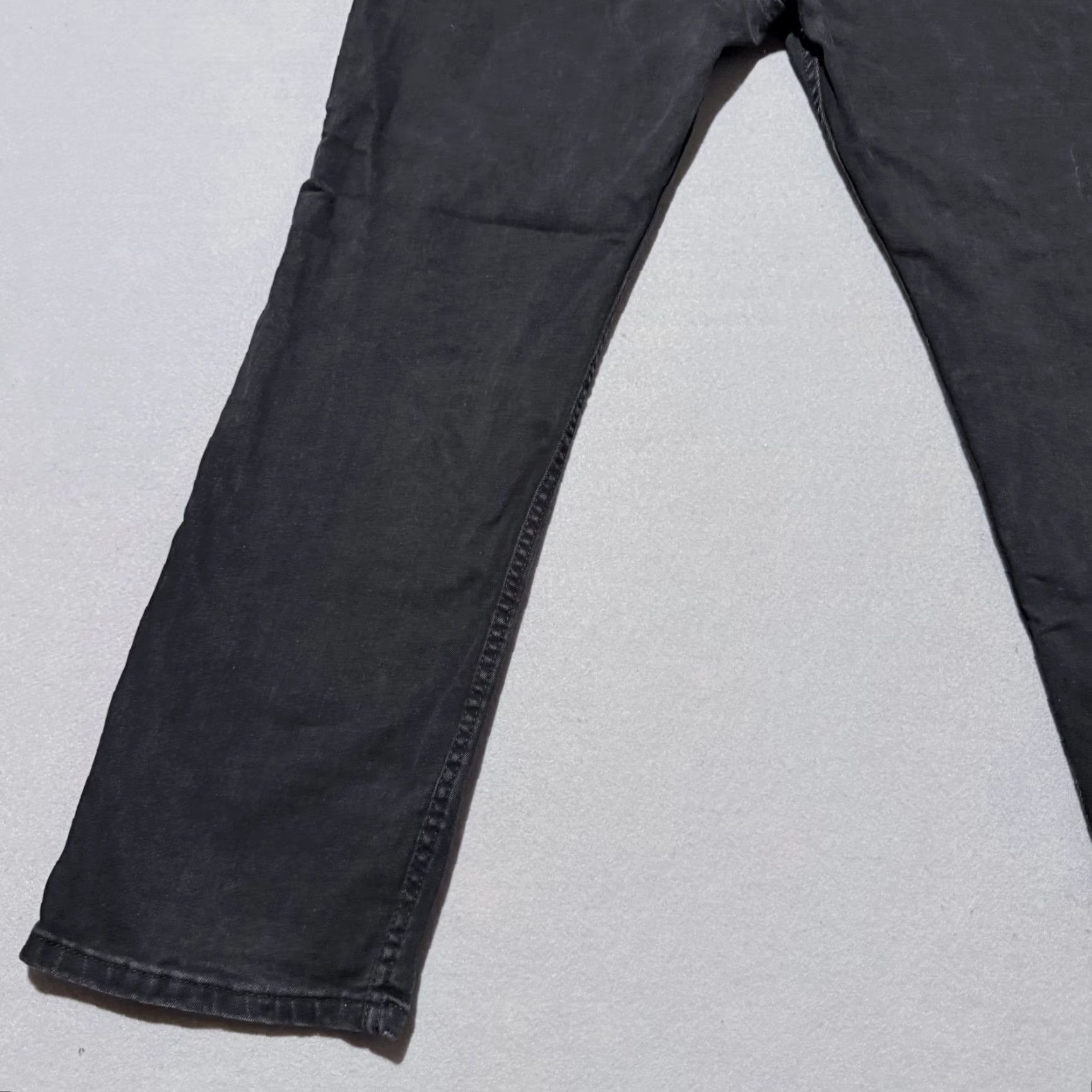 Levi's Levi's 514 Jeans Men Black Mid Rise Classic Zip Fly - 35X30 Size US 35 - 7 Thumbnail