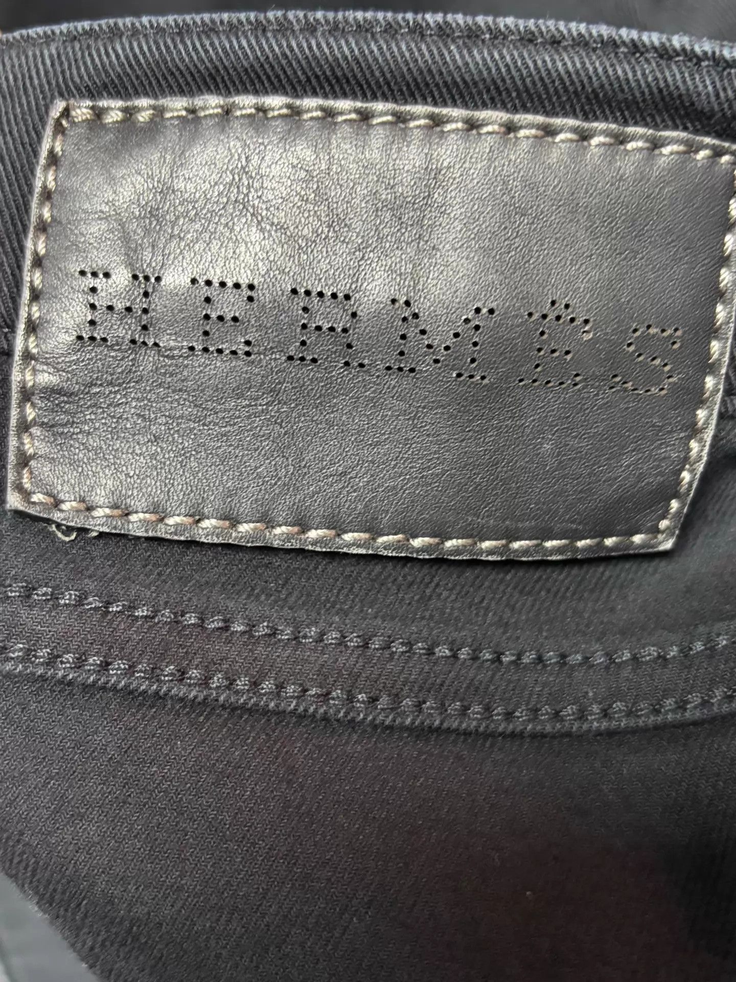 Hermes Hermes Men's Black Straight Fit Chinos 44 Size US 28 / EU 44 - 4 Thumbnail