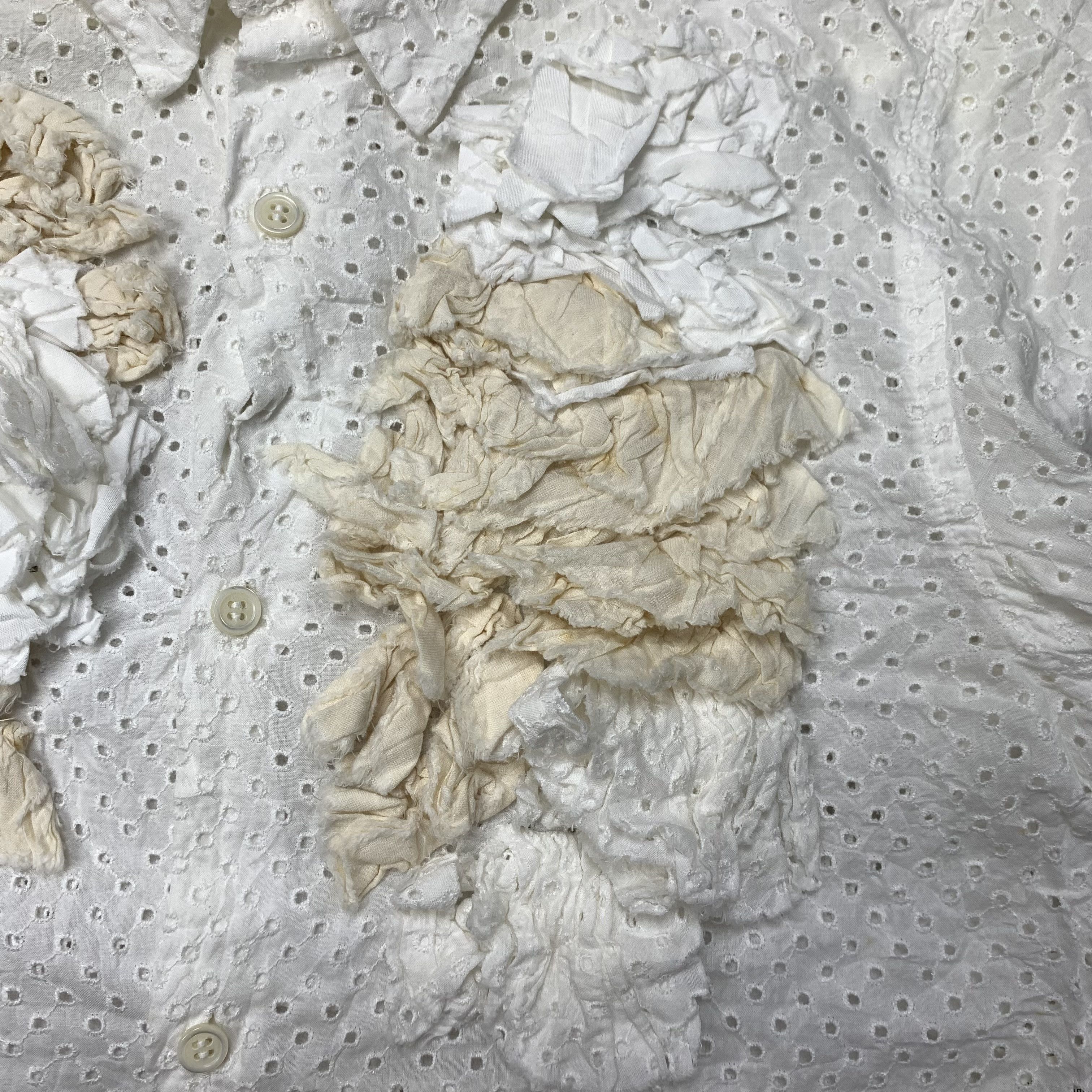 Comme des Garcons Vintage 1999 CDG Comme Des Garcons Tissue Shirt Size S / US 4 / IT 40 - 4 Thumbnail