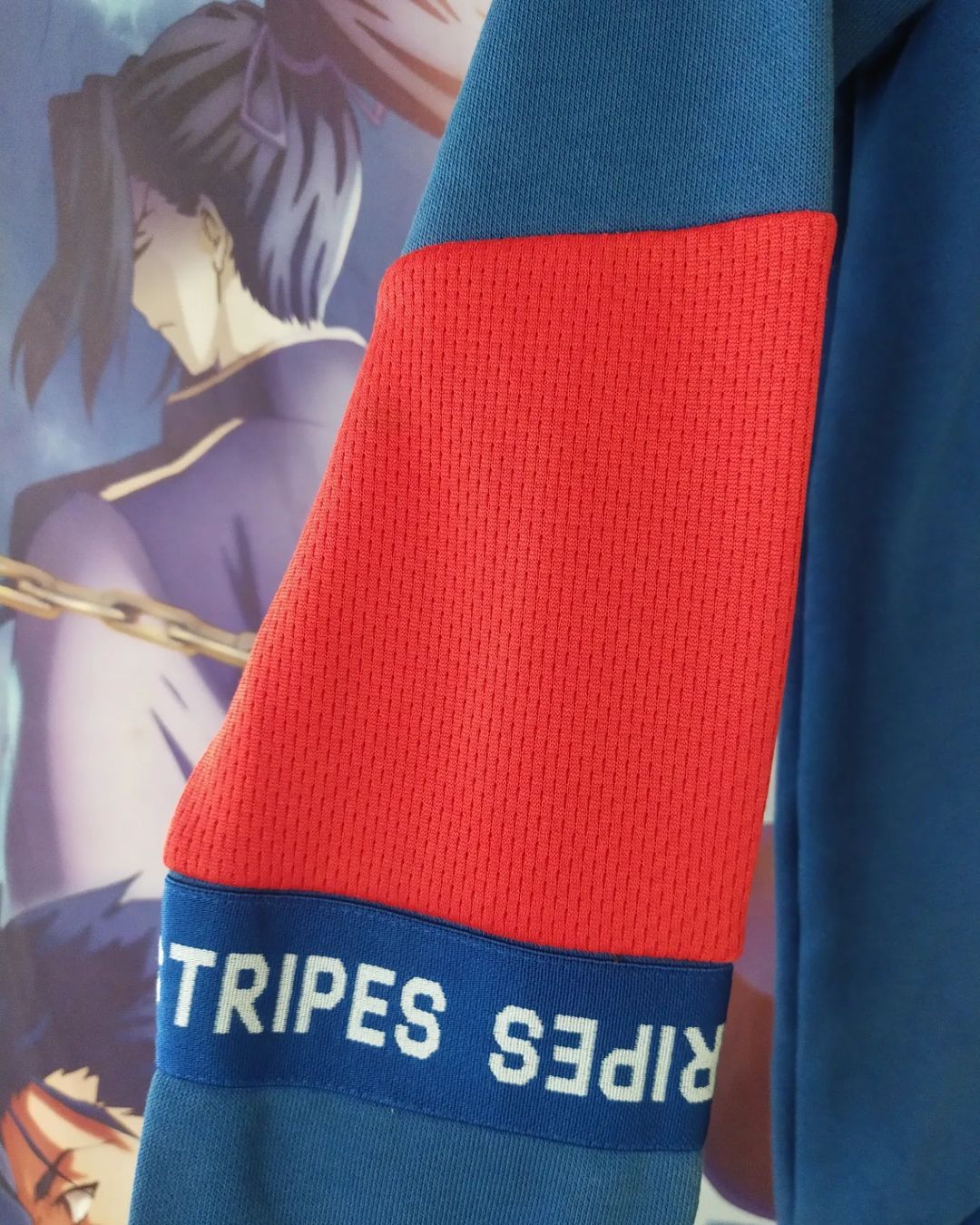 Adidas Adidas Striped Red and Blue Woman Crewneck Size S / US 4 / IT 40 - 4 Thumbnail
