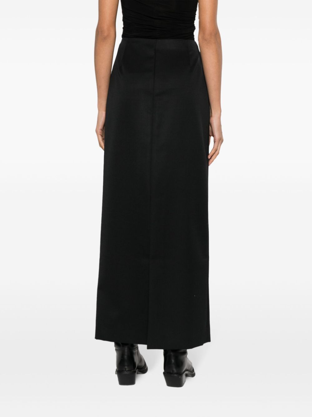 Givenchy o1srvl11e1124 Low Waist Skirt in Black Size 25" / US 0 / IT 36 - 3 Thumbnail