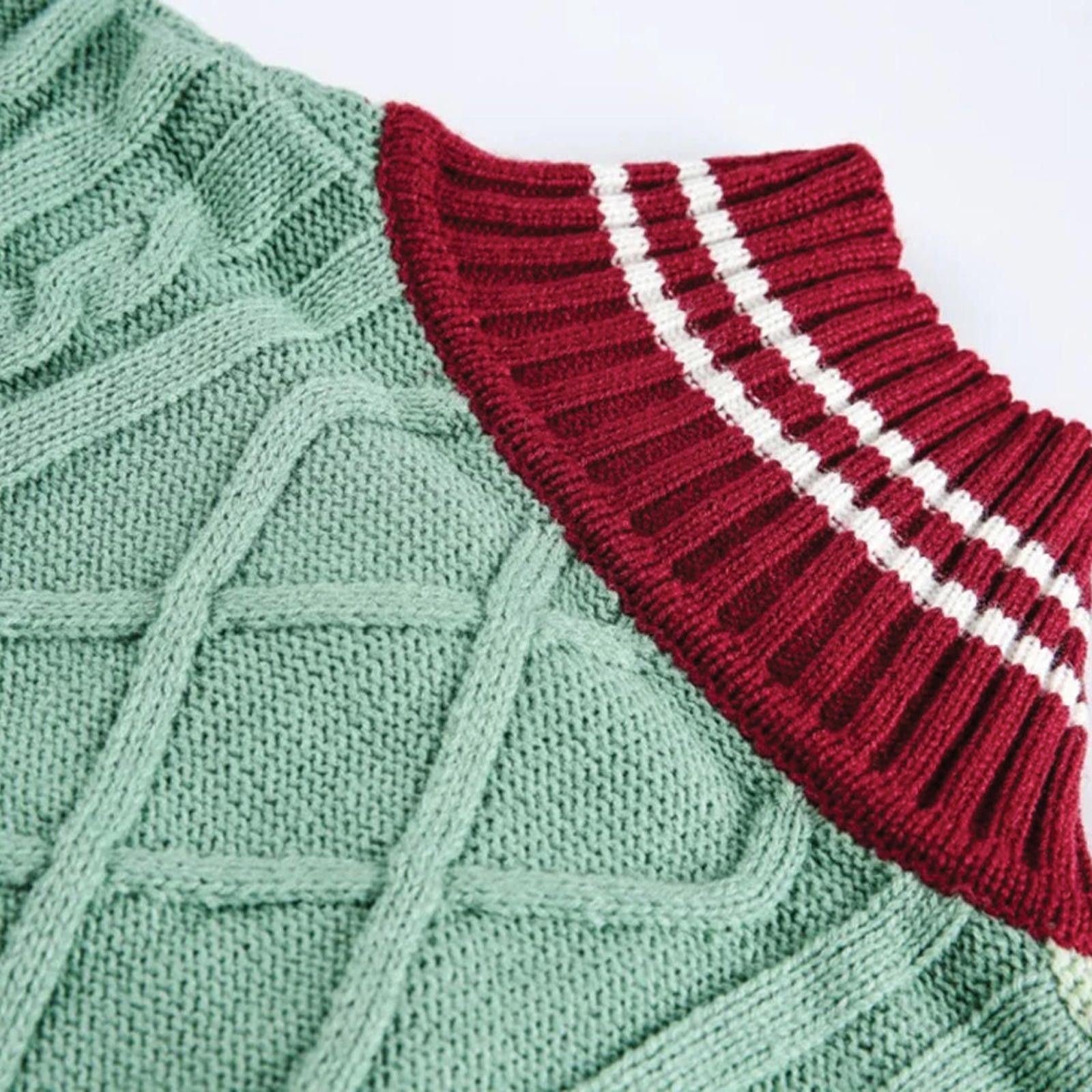 Other Soft Geometry Zip Sweater | Dual-Tone Cable-Knit Size US M / EU 48-50 / 2 - 7 Thumbnail