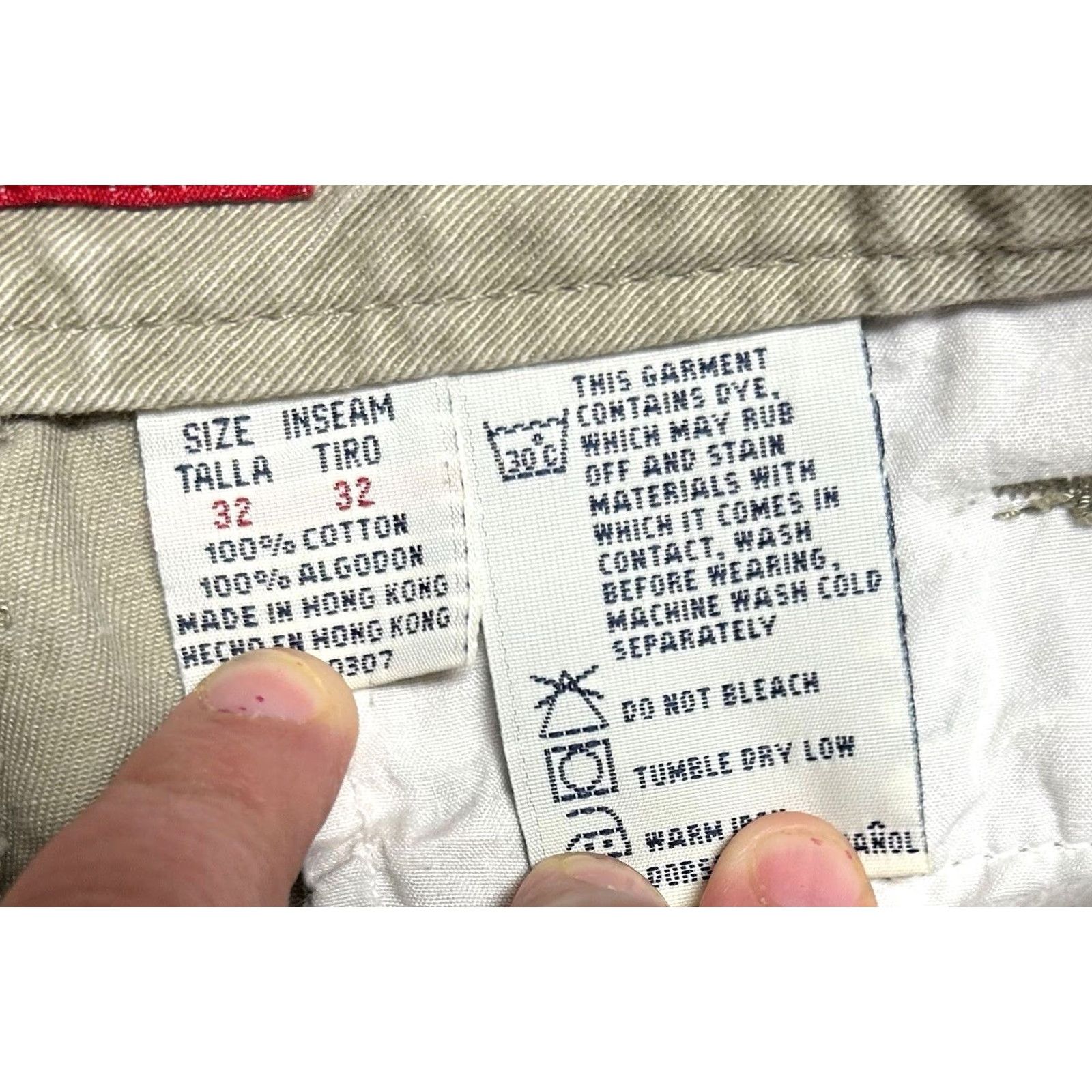Vintage VINTAGE Union Bay Cargo Pants Men 32x32 Tan Wide-Leg Grunge Skater Public Size US 32 / EU 48 - 6 Thumbnail