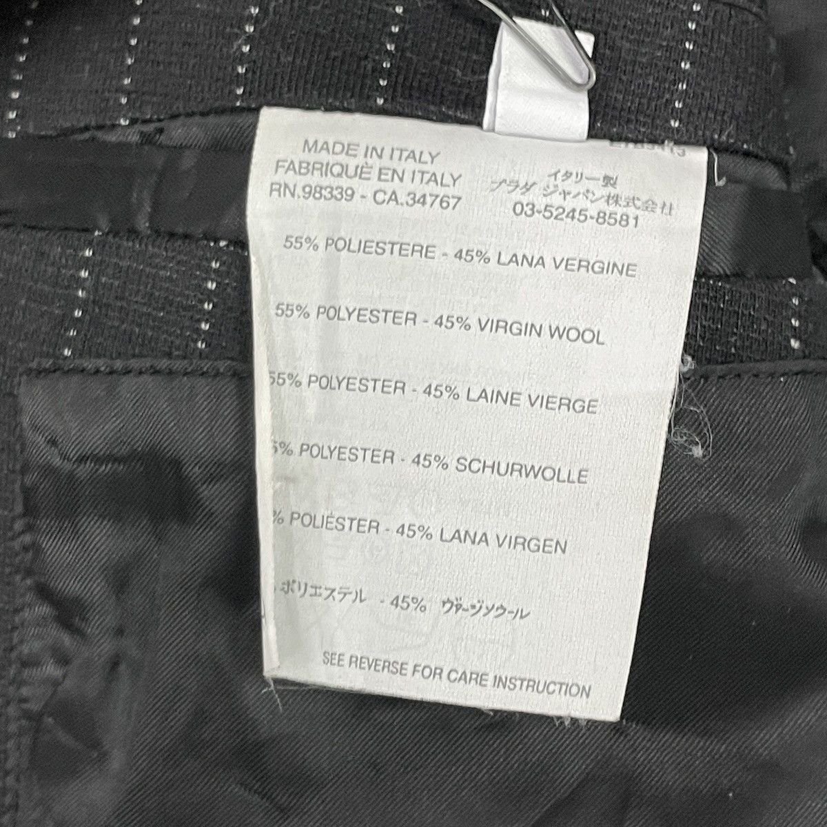 Miu Miu Miu Miu Wool Blazer Size 52 Size 52S - 15 Thumbnail