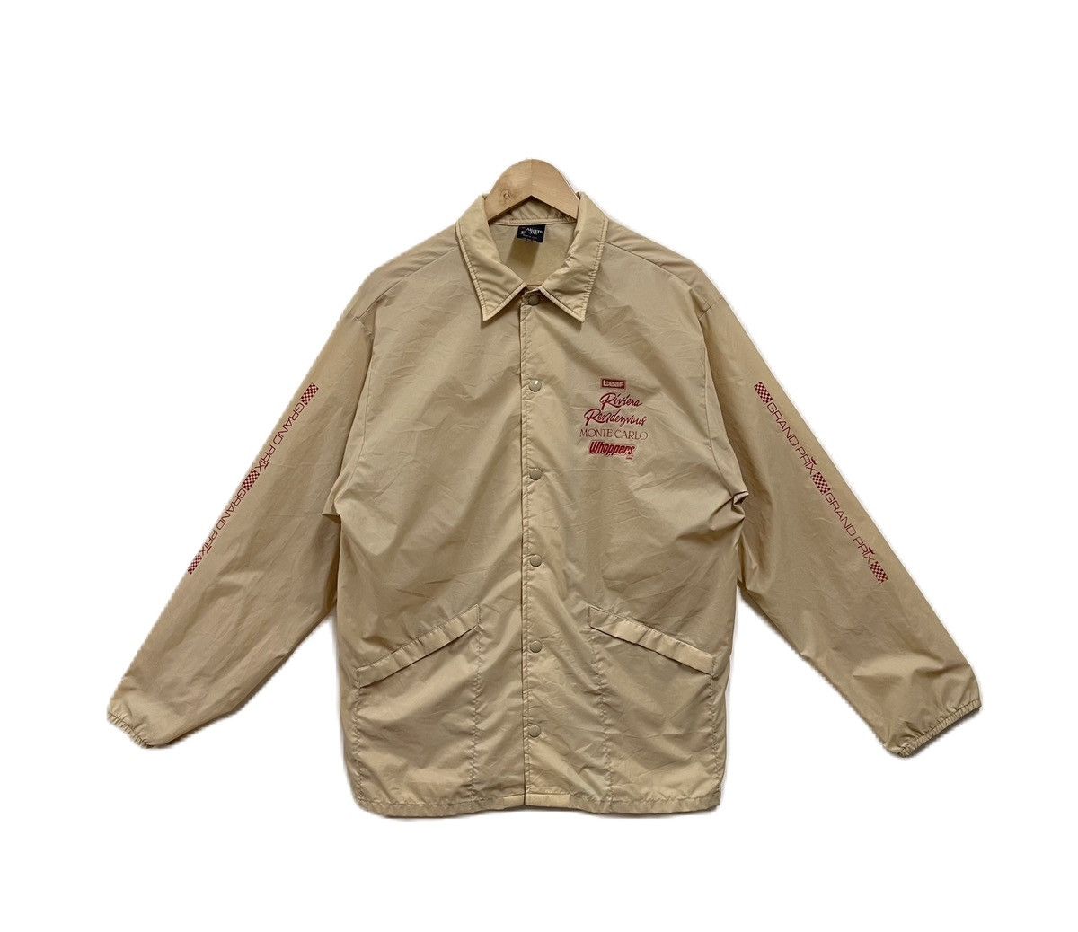 If Six Was Nine Vintage Grand Prix Monte Carlo by Aristo jac Coach Jacket Size US XL / EU 56 / 4 - 1 Thumbnail