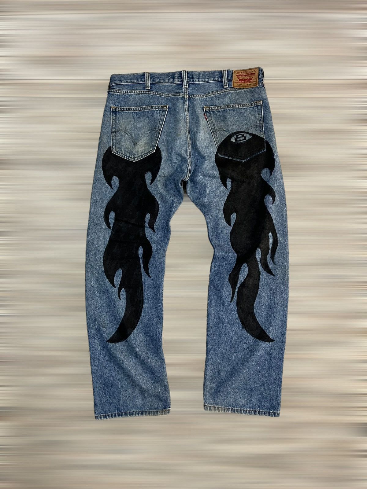 Levi's Custom Levi's 505 8 Ball Size US 38 / EU 54 - 1 Thumbnail