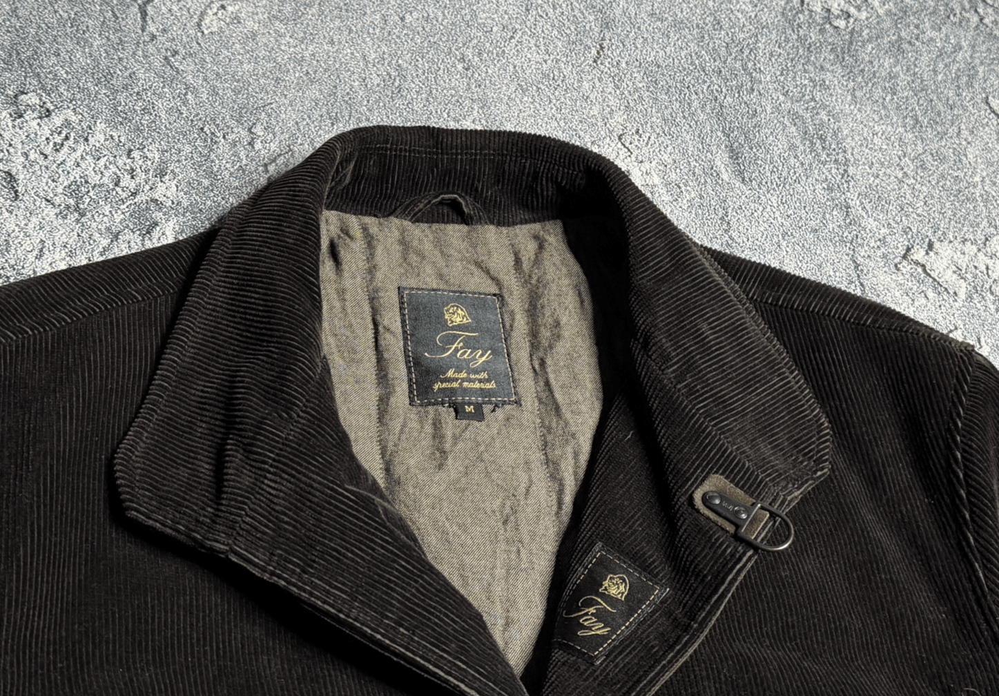 Fay FAY corduroy men's jacket M Size US M / EU 48-50 / 2 - 3 Thumbnail