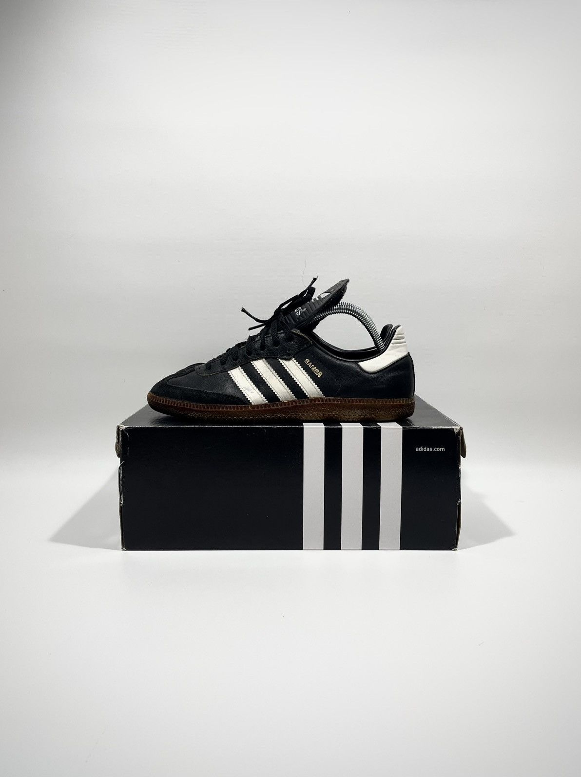 Adidas × Vintage Vintage adidas samba 1980s made in west germany rare item Size US 8.5 / EU 41-42 - 2 Thumbnail