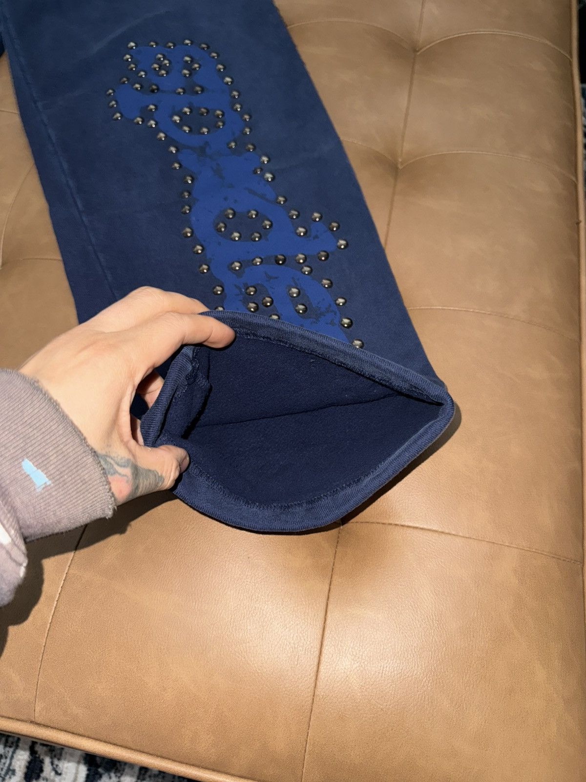 Sp5der Sp5der studded logo sweatpants Size US 30 / EU 46 - 4 Thumbnail