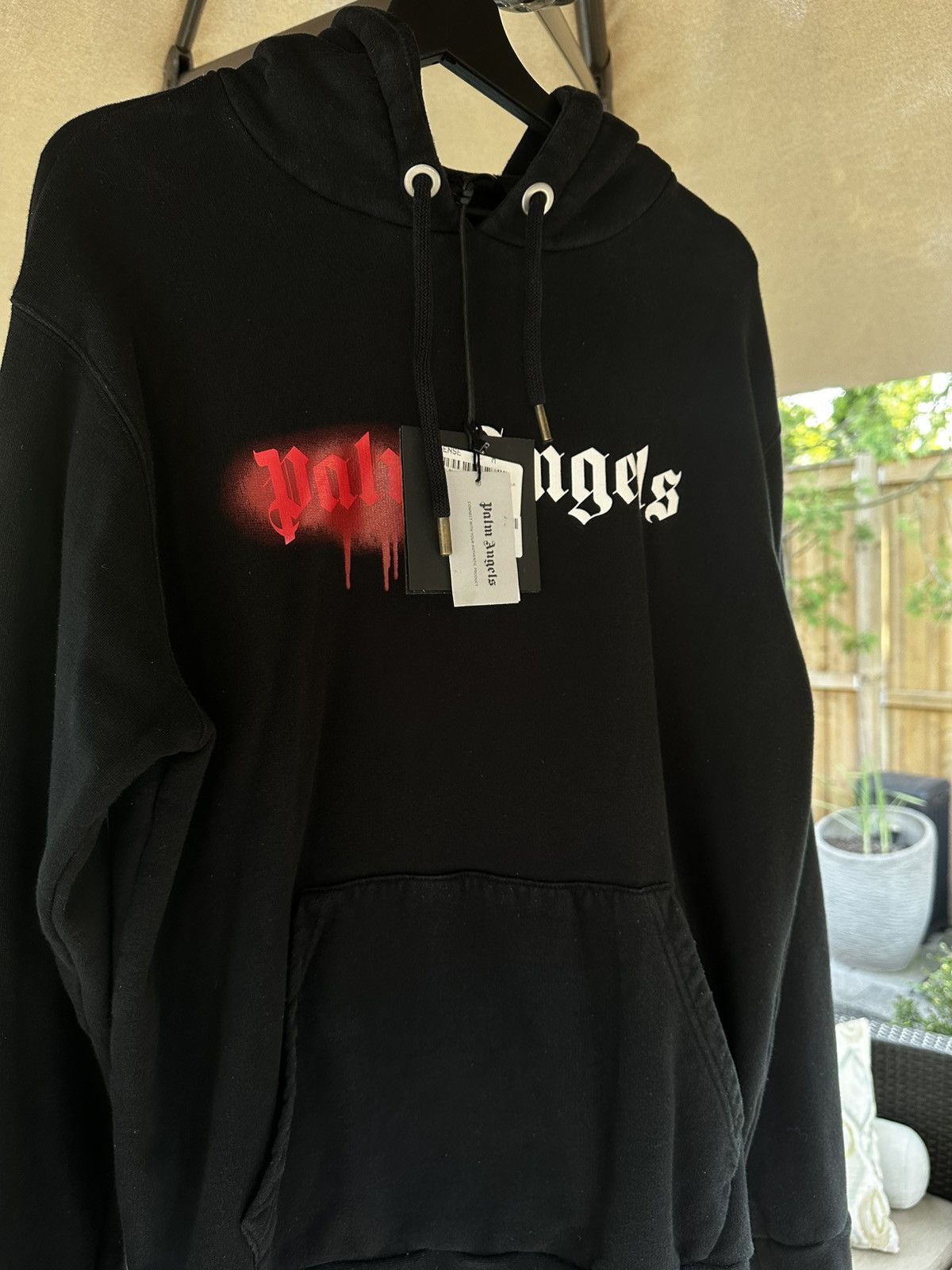 Palm Angels Palm Angels - Spray Paint Hoodie Size US M / EU 48-50 / 2 - 3 Thumbnail