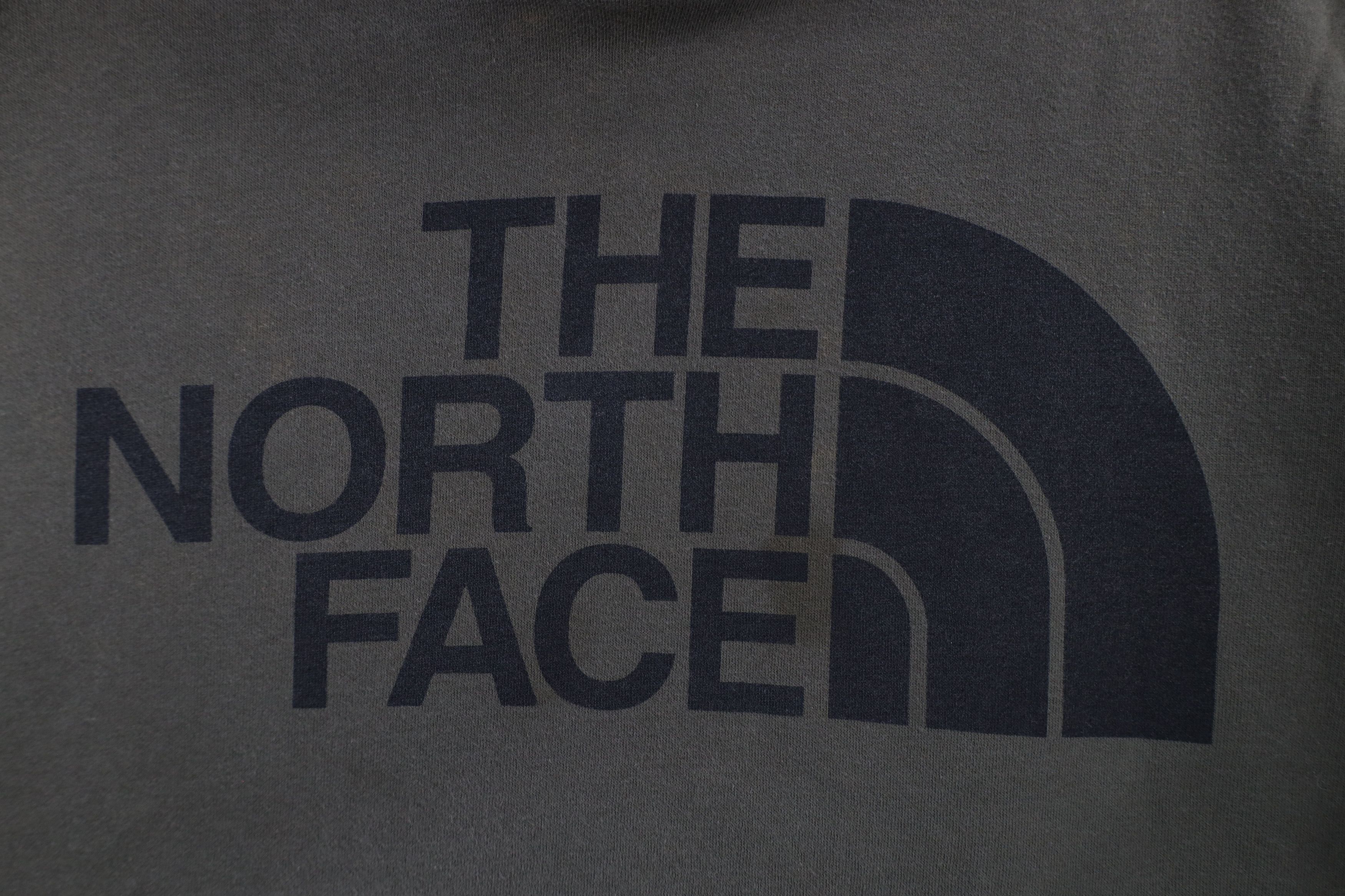 The North Face × Vintage Vintage Y2K The North Face Spell Out Big Logo Hoodie Green Size US M / EU 48-50 / 2 - 4 Thumbnail