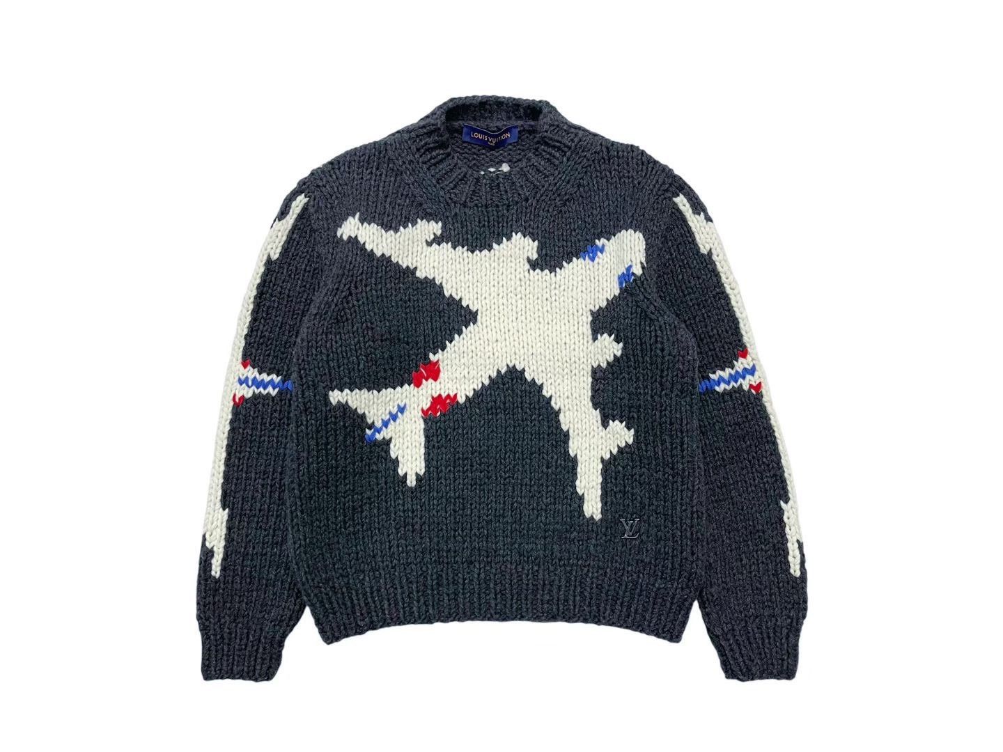 Louis Vuitton Louis Vuitton Runway Airplane Sweater Size XS / US 0-2 / IT 36-38 - 1 Thumbnail
