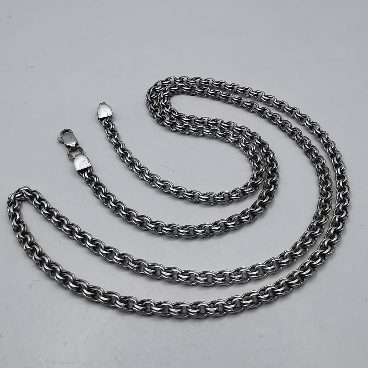 Sterling Silver Vintage Chain, 925 Sterling Silver, Signed 22.47g Size ONE SIZE - 1 Thumbnail