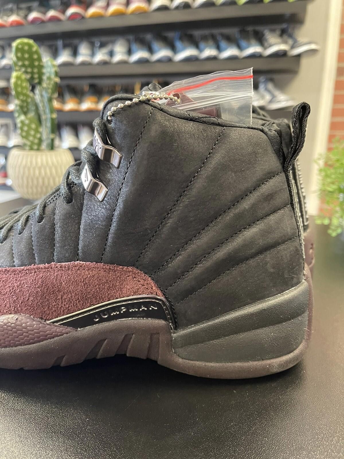 Jordan Brand Jordan 12 Retro A Ma Maniere Black Women 11.5 Women/10 Men Size US 11.5 / EU 44-45 - 5 Thumbnail