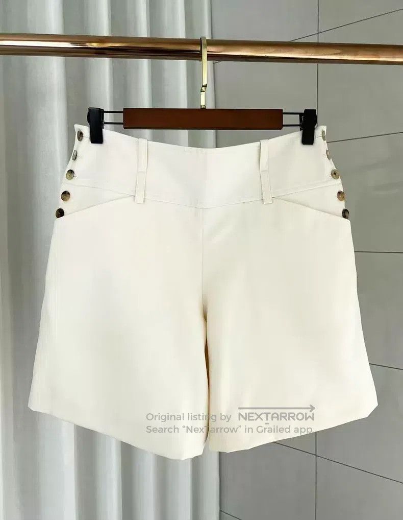 Other Hermes College Style Side Button Design Short Pants Size 25" / US 0 / IT 36 - 1 Thumbnail