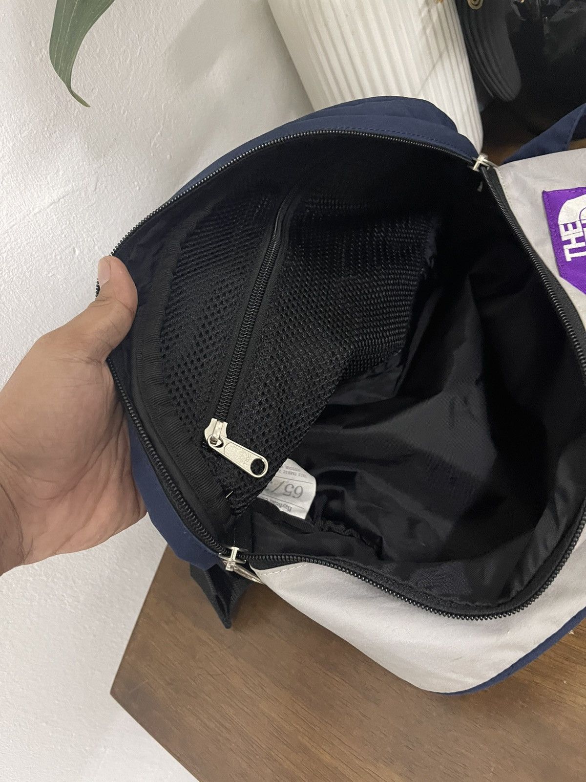 Nanamica × The North Face Purple Label Bayhead cloth TNF waist Crossbody bag Size ONE SIZE - 6 Thumbnail