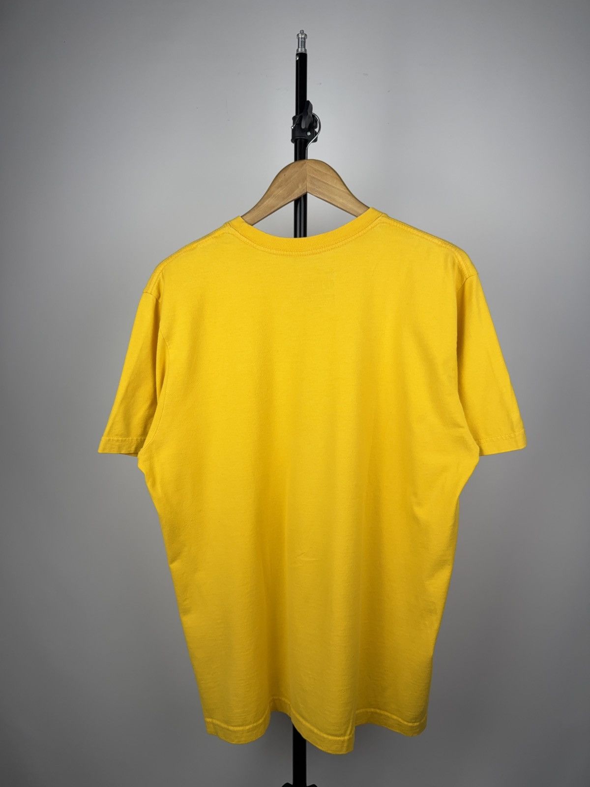 Nike × Vintage 00s Nike Yellow College Tee “Just Do It” Spartan Graphic L Size US L / EU 52-54 / 3 - 5 Thumbnail