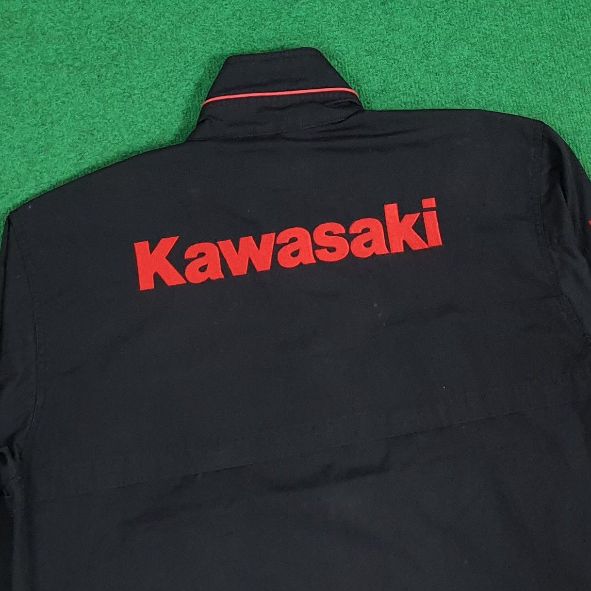 Japanese Brand Vintage KAWASAKI Sports Custom Logo Jacket C282N30 Size US L / EU 52-54 / 3 - 2 Thumbnail