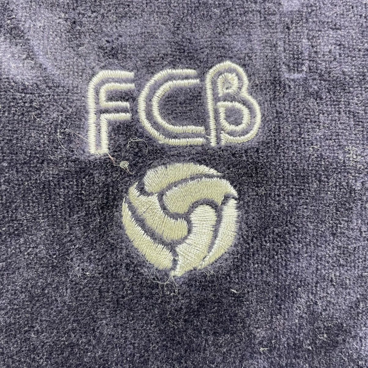 Vintage 💥Vintage FC Barcelona Velvet Zipper Up Jacket Size US M / EU 48-50 / 2 - 4 Thumbnail