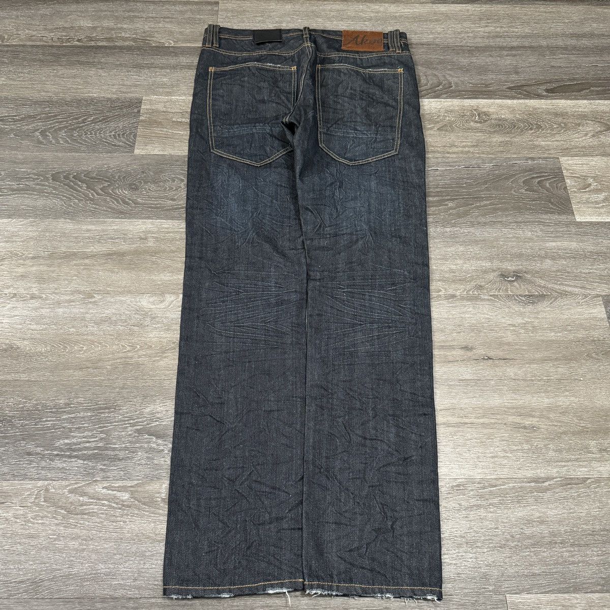 AKOO × Japanese Brand × Vintage Vintage Y2K Akoo rockstar Japanese denim style jeans Size US 34 / EU 50 - 3 Thumbnail