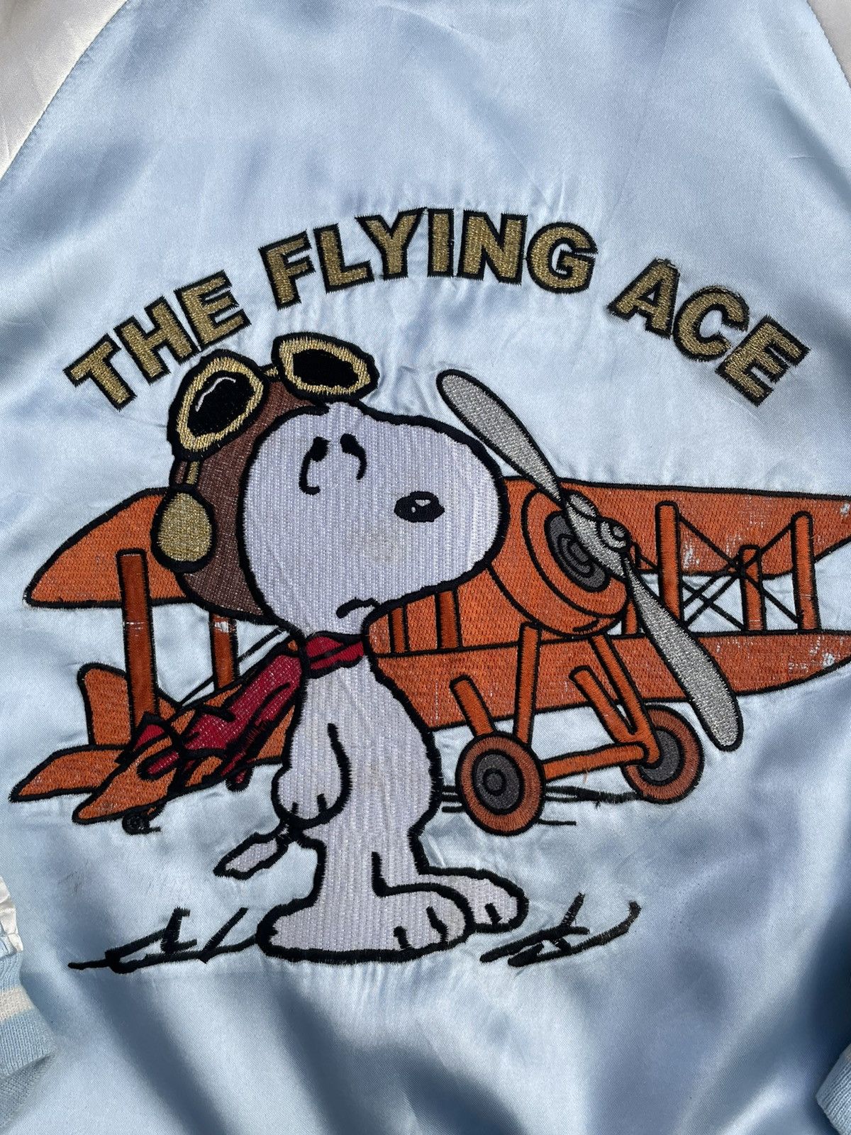 Japanese Brand Snoopy The Flying Ace Souvenir Jacket Size US M / EU 48-50 / 2 - 9 Thumbnail