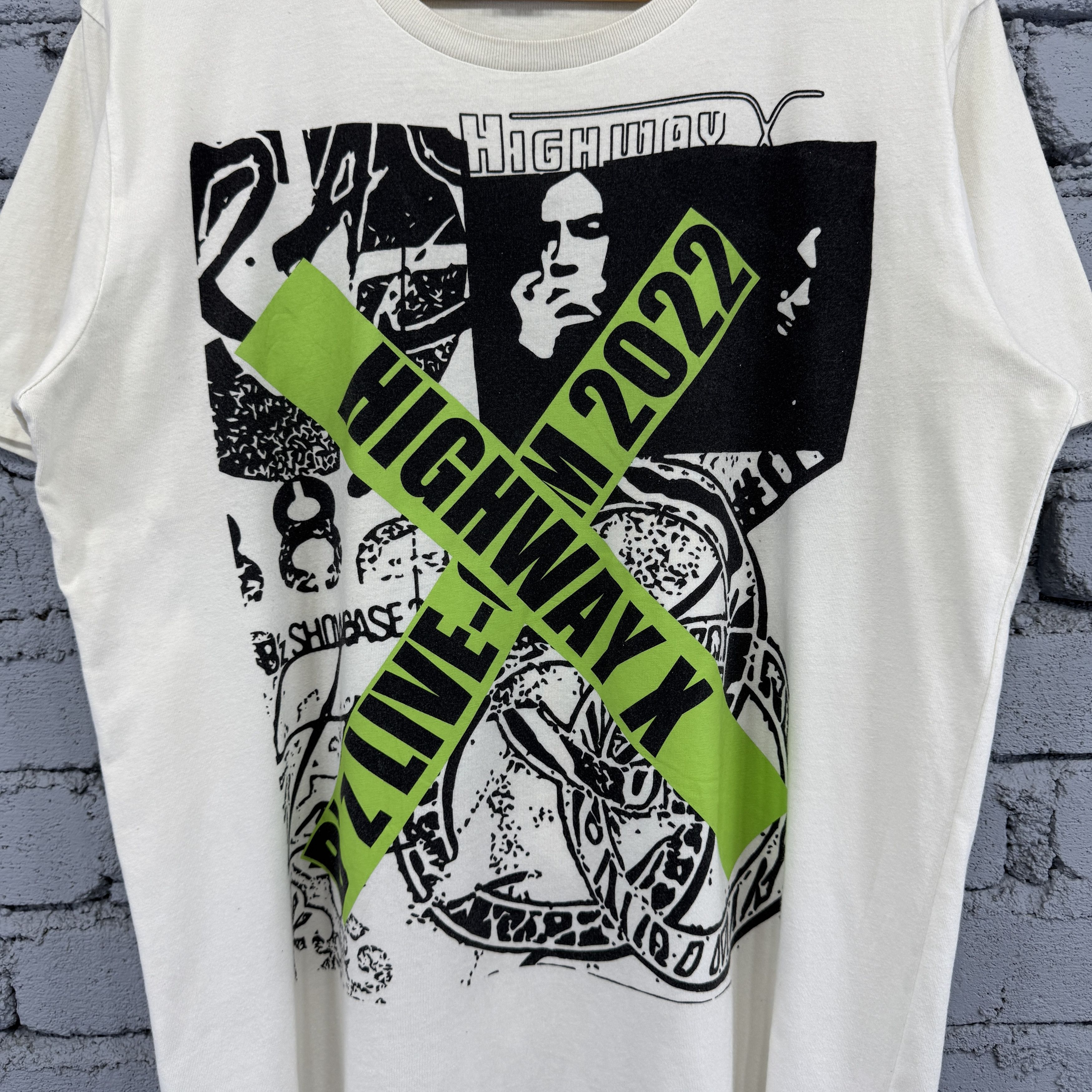 Band Tees B'z LIVE-GYM 2022 -Highway X- Tour Tshirt Size US XL / EU 56 / 4 - 3 Thumbnail