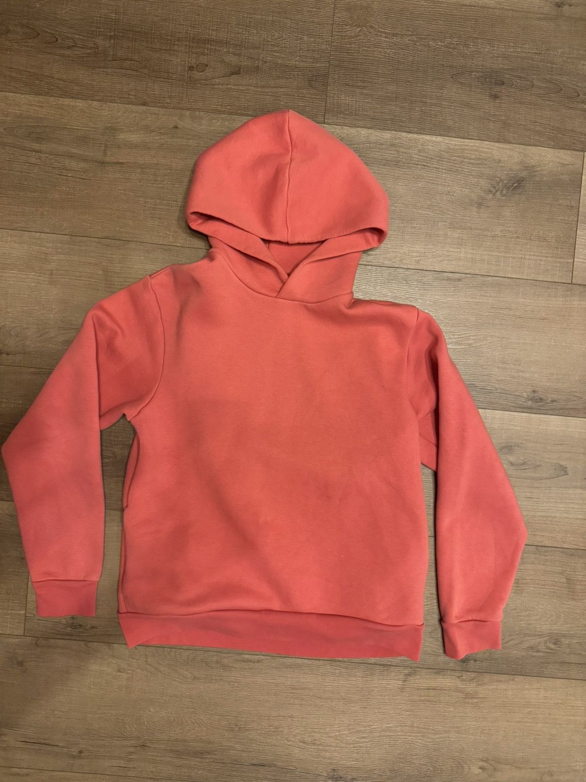 Acne Studios Acne Studios hooded sweatshirt in a coral pink color Size US S / EU 44-46 / 1 - 1 Thumbnail