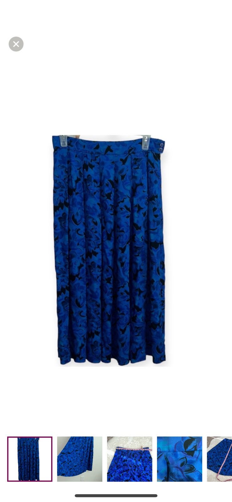 Pendleton Country sophisticates by Pendleton vintage floral mid skirt Size 32" / US 10 / IT 46 - 1 Thumbnail