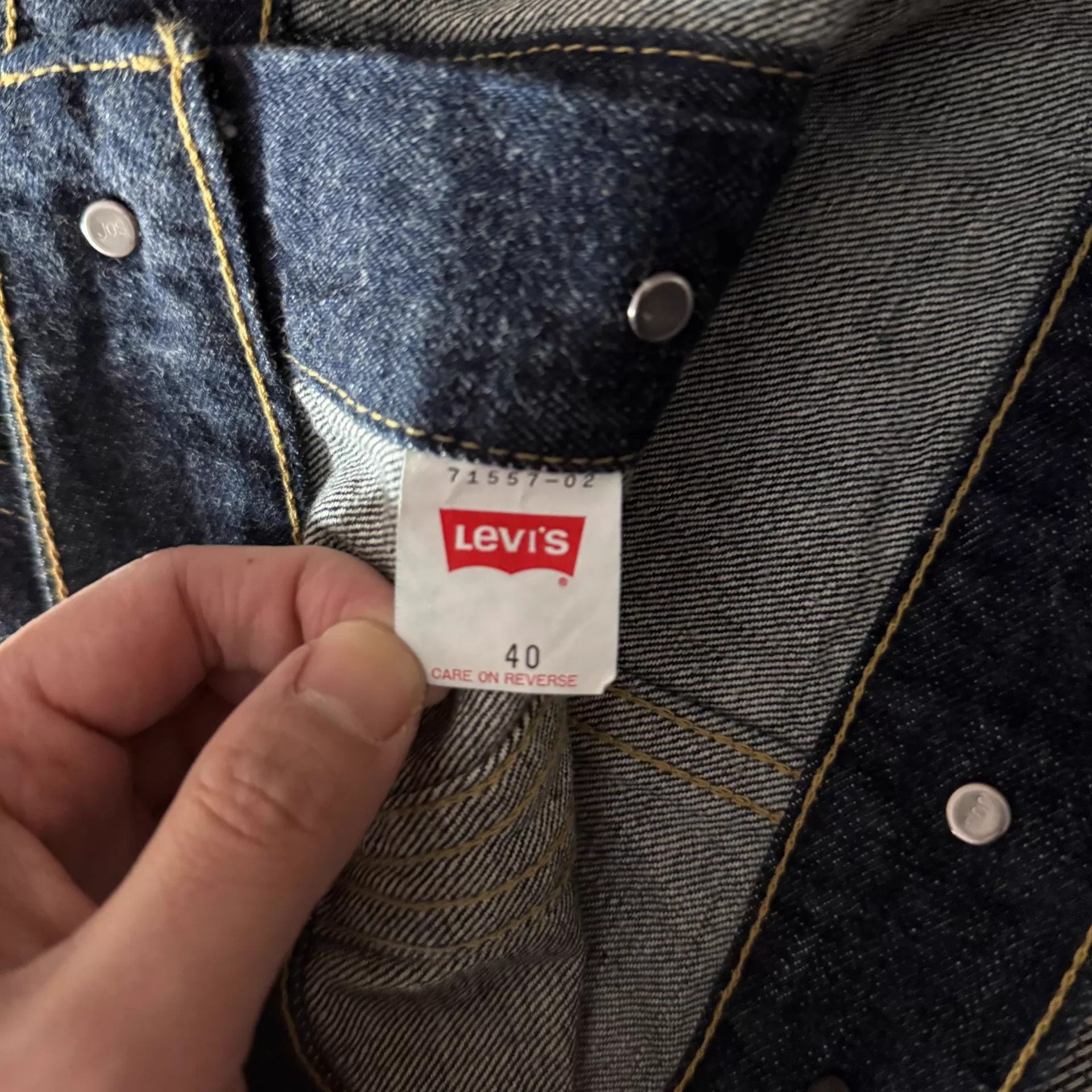 Levi's Levi's LVC 557 J09 Japanese Denim Jacket New Size US M / EU 48-50 / 2 - 8 Thumbnail