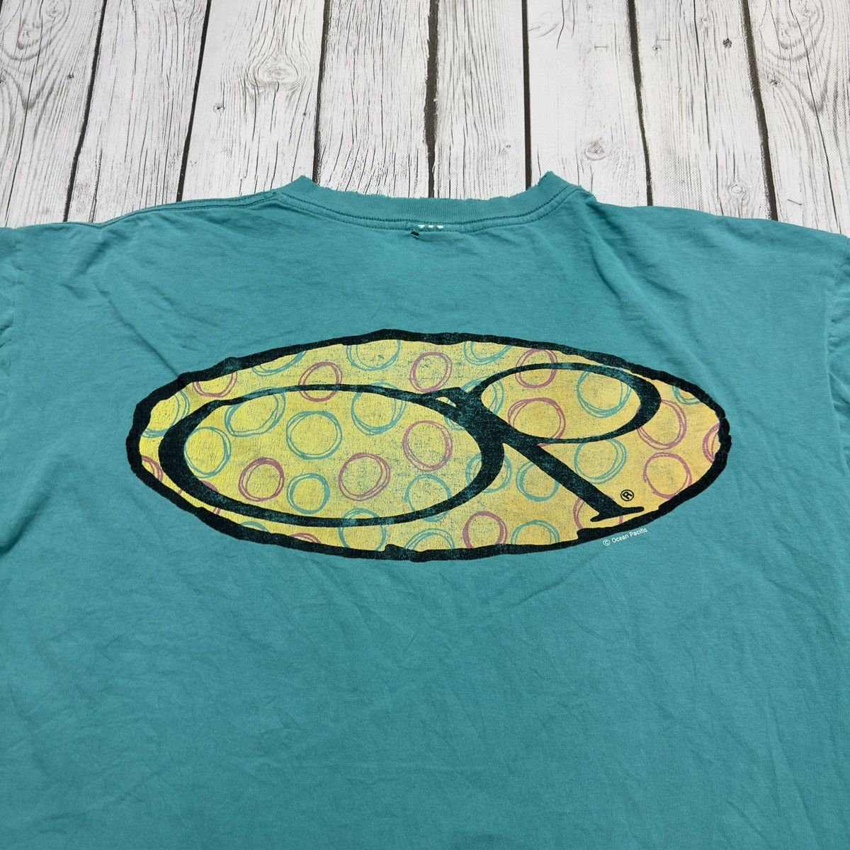 Ocean Pacific × Vintage Vintage Ocean Pacific tee Size US XL / EU 56 / 4 - 3 Thumbnail