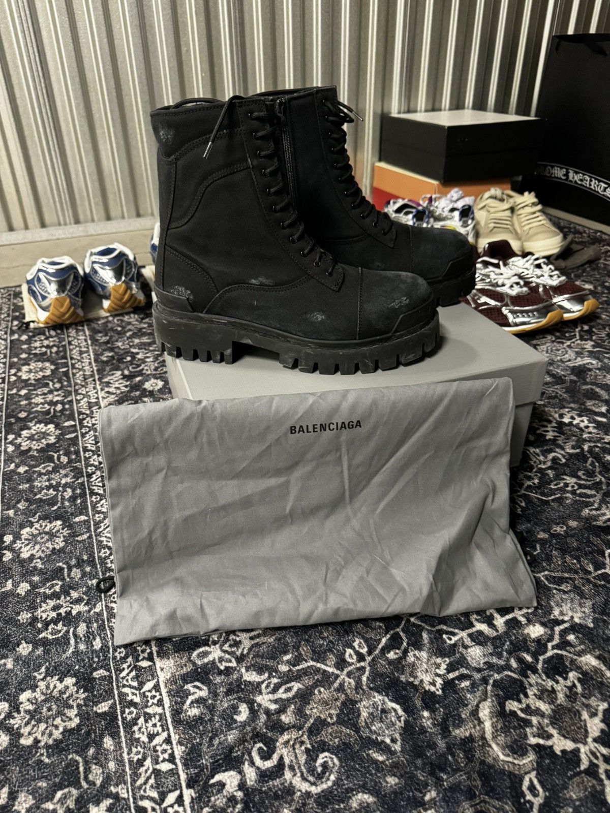 Balenciaga Balenciaga Tyrex Moto Boots 43 | Grailed