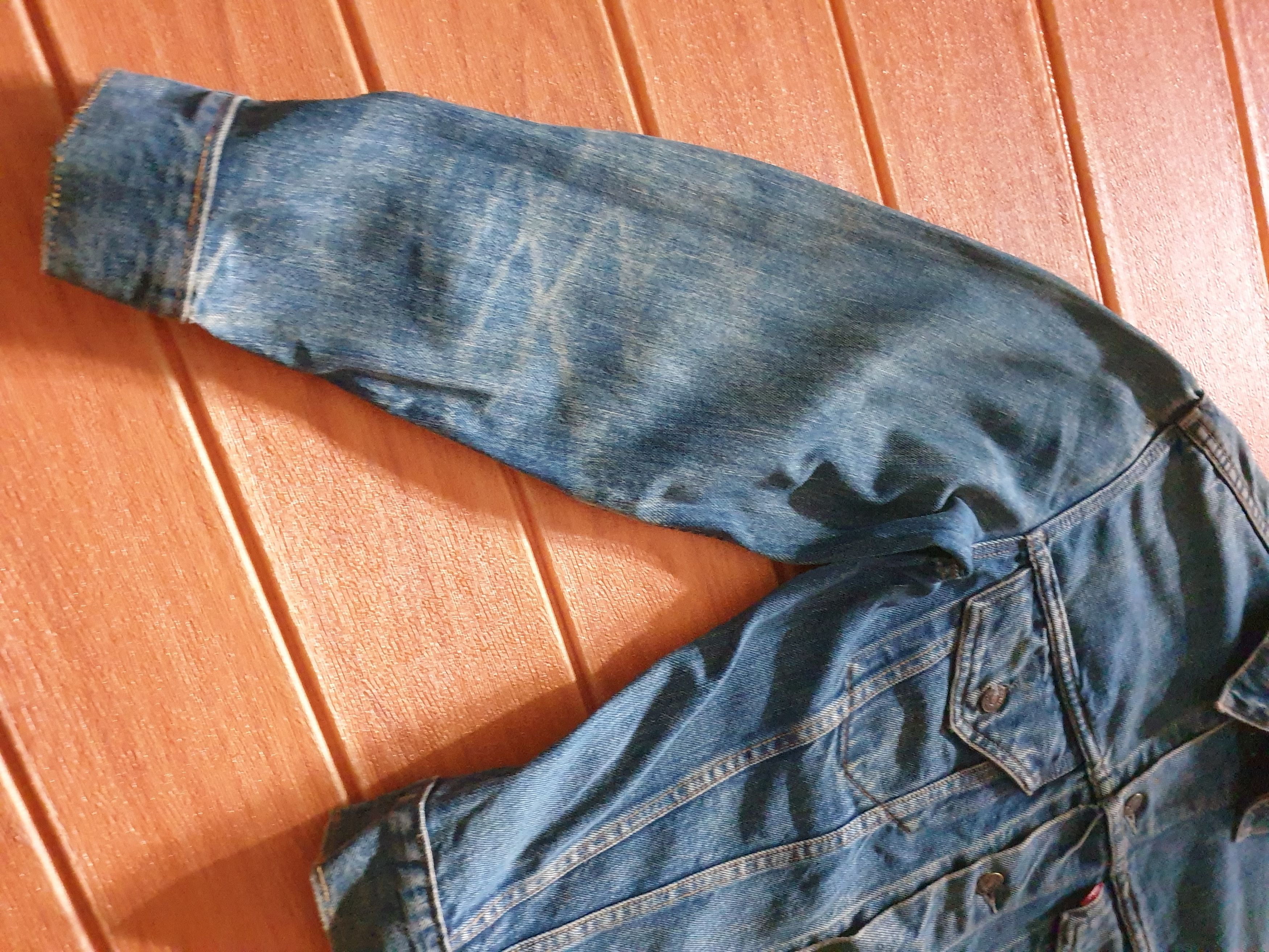 Levi's 💥Vintage Levis big E distressed Made in USA 350 jacket Size US S / EU 44-46 / 1 - 4 Thumbnail