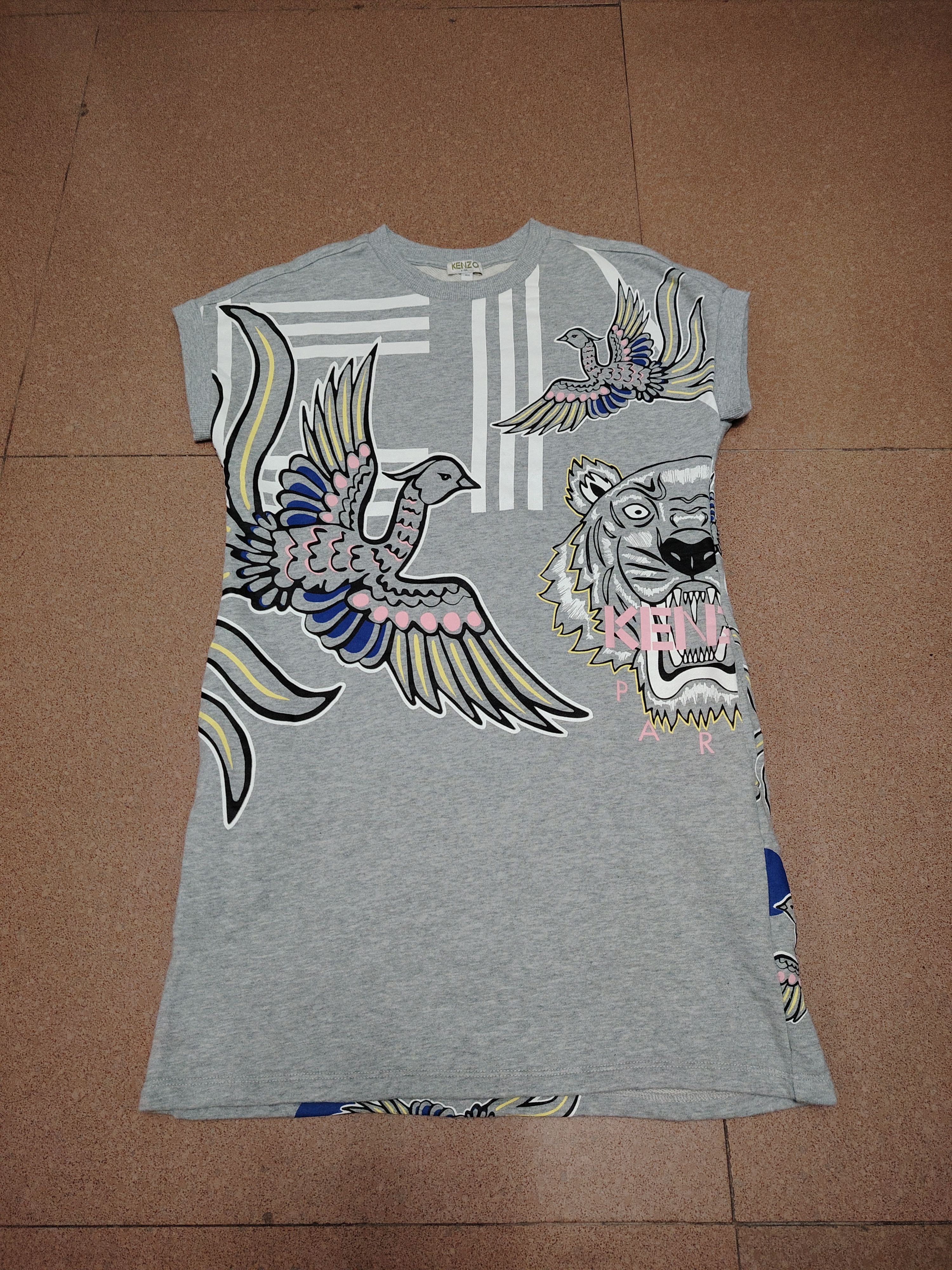 Kenzo Kenzo phoenix tiger dress Size XL / US 12-14 / IT 48-50 - 1 Thumbnail