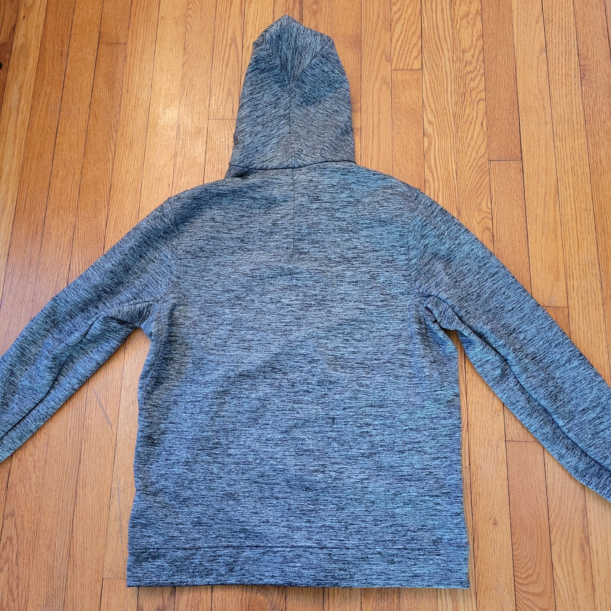 Lululemon Lululemon L Gray Heather Full Zip Hooded Jacket Pockets WELT Size US L / EU 52-54 / 3 - 4 Thumbnail