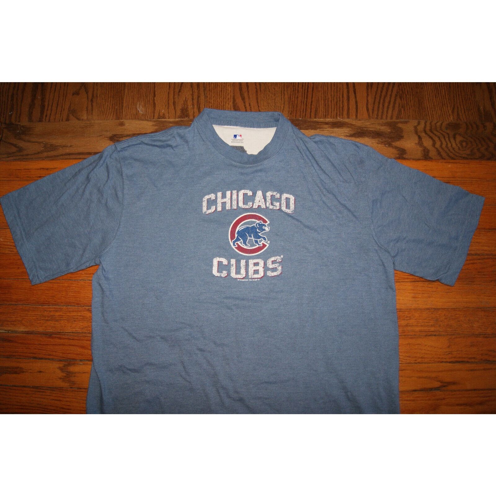 Other 2010 Chicago Cubs Mens Large TShirt VF Imagewear Spell Out Size US L / EU 52-54 / 3 - 1 Thumbnail