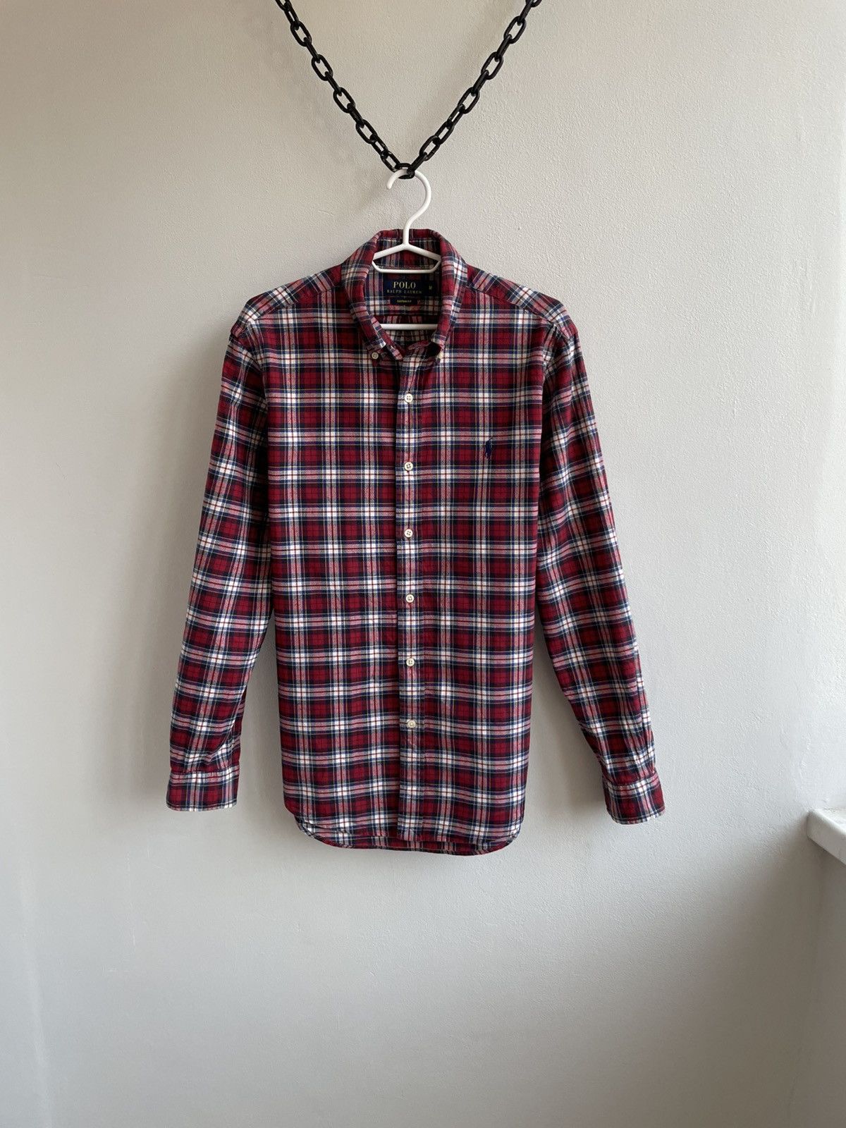 Polo Ralph Lauren Polo Ralph Lauren Button Up Shirt Check Plaid Flannel Size US M / EU 48-50 / 2 - 1 Thumbnail