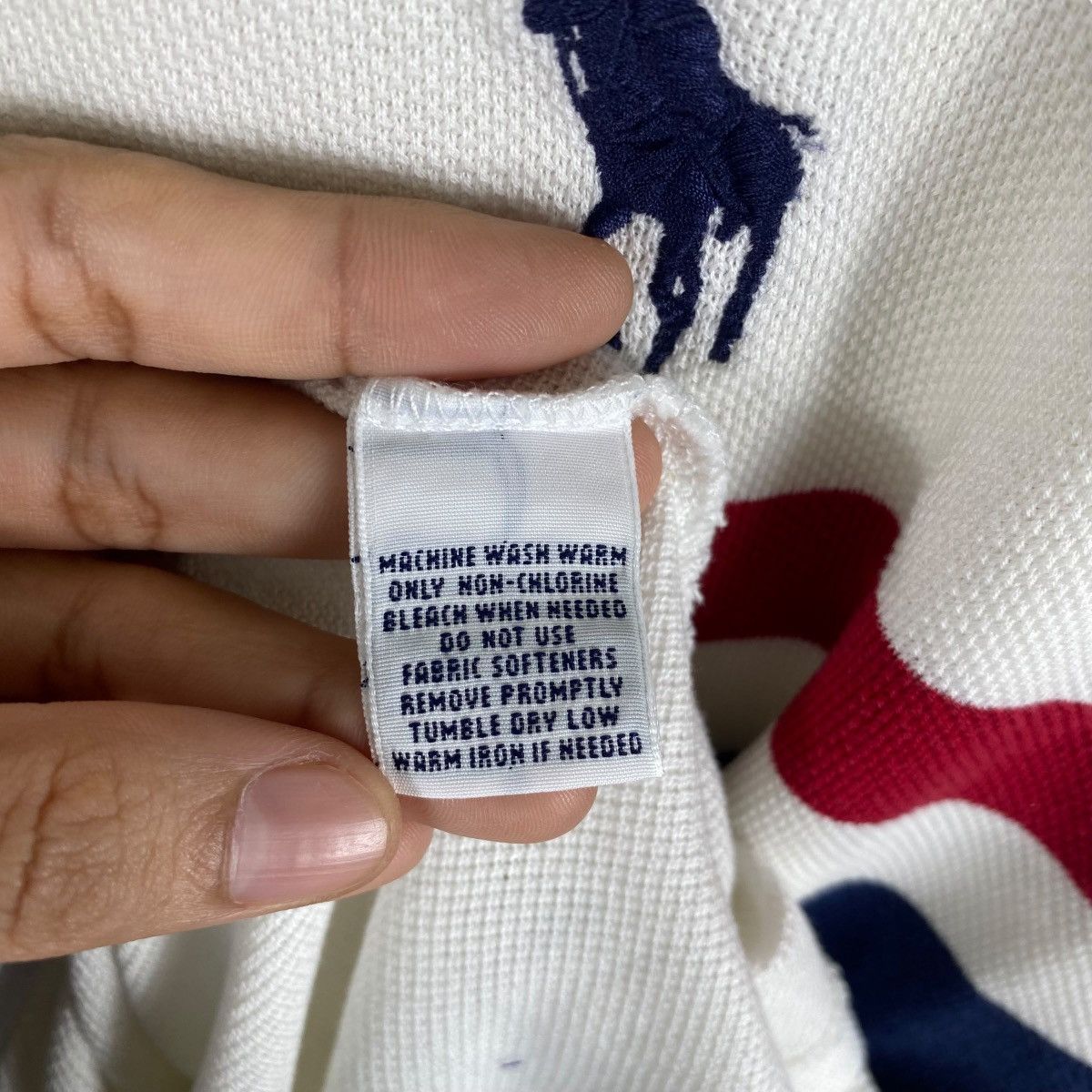Polo Ralph Lauren × Vintage Vintage 00's POLO RALPH LAUREN Pima Cotton Polo Shirt Size US M / EU 48-50 / 2 - 7 Thumbnail