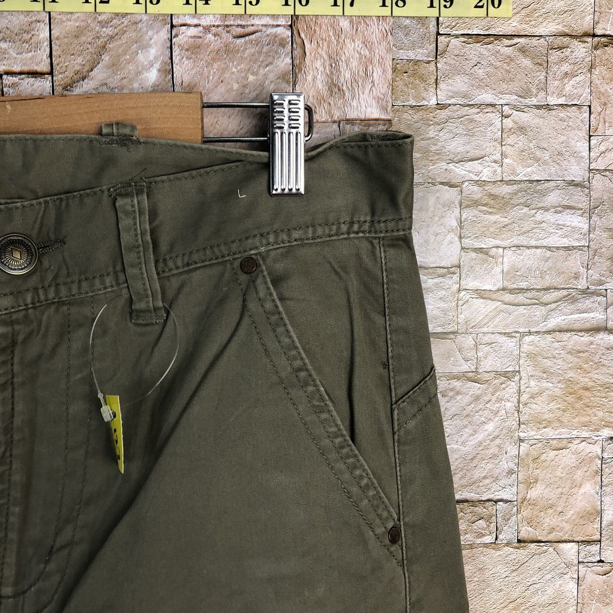 Japanese Brand Japanese Brand Green Cargo Multipocket Pants #A127 Size US 32 / EU 48 - 9 Thumbnail