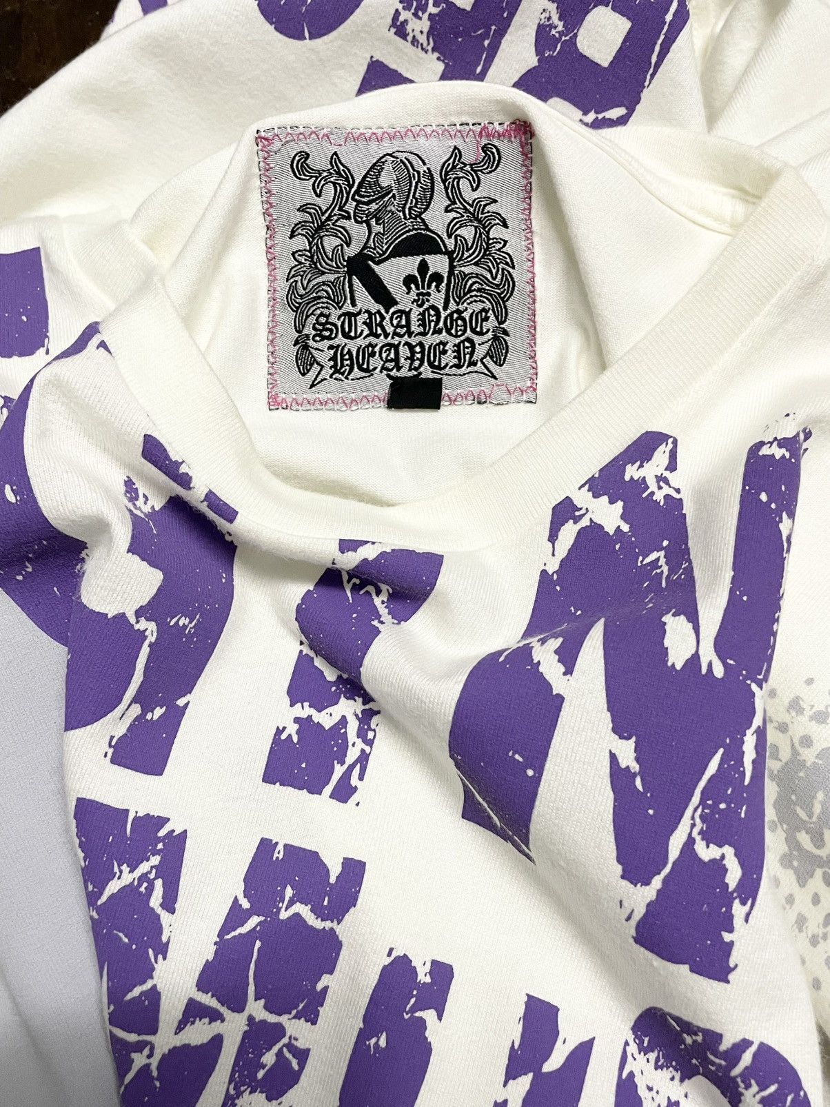 Hysteric Glamour Vintage Japan Designer Strange Heaven Begin Music Big Print Size US M / EU 48-50 / 2 - 10 Thumbnail