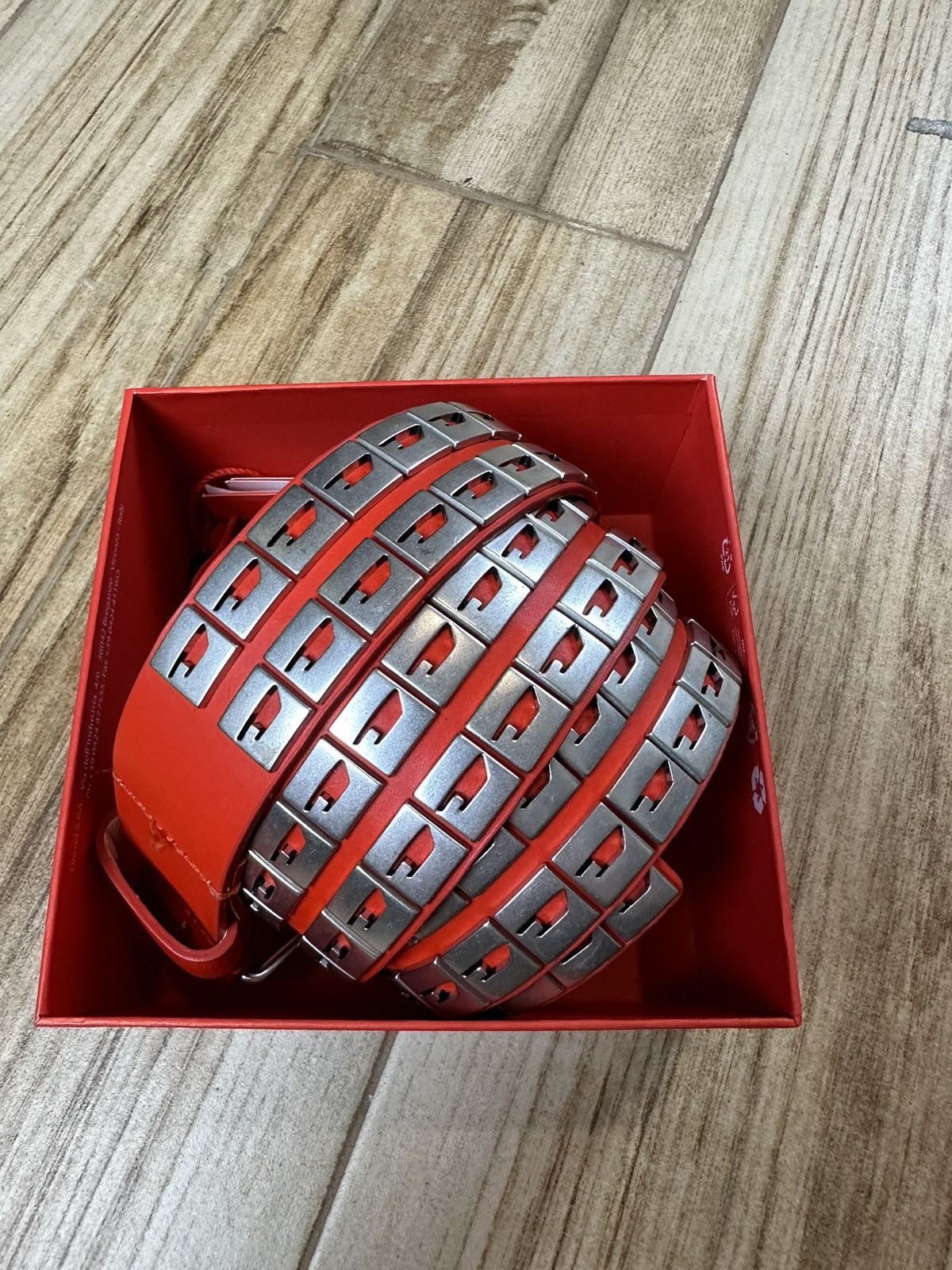 image of NWT Diesel Dn5 Belt in Red, Men's