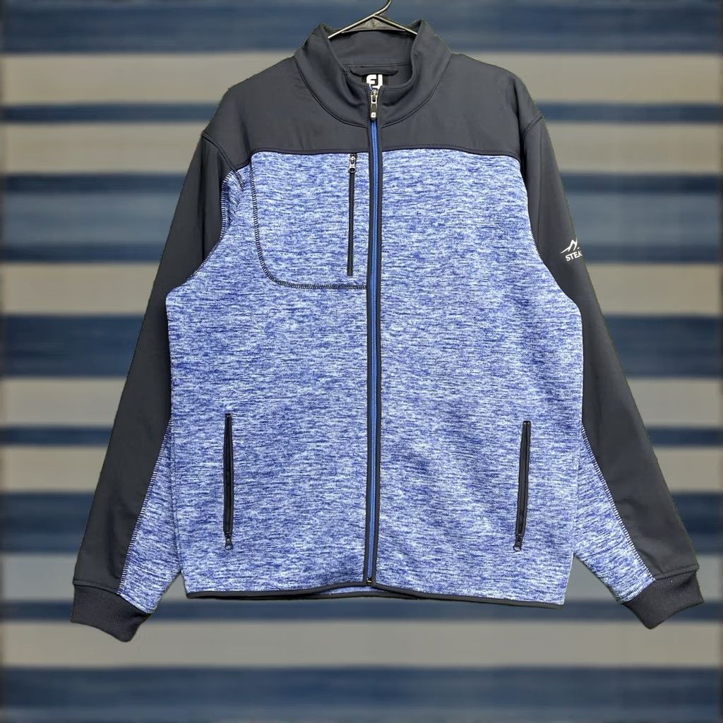 Footjoy FootJoy Jacket Mens Medium Blue Fleece Full Zip Windbreaker Outdoor Golf Storm Casual Size US M / EU 48-50 / 2 - 1 Thumbnail