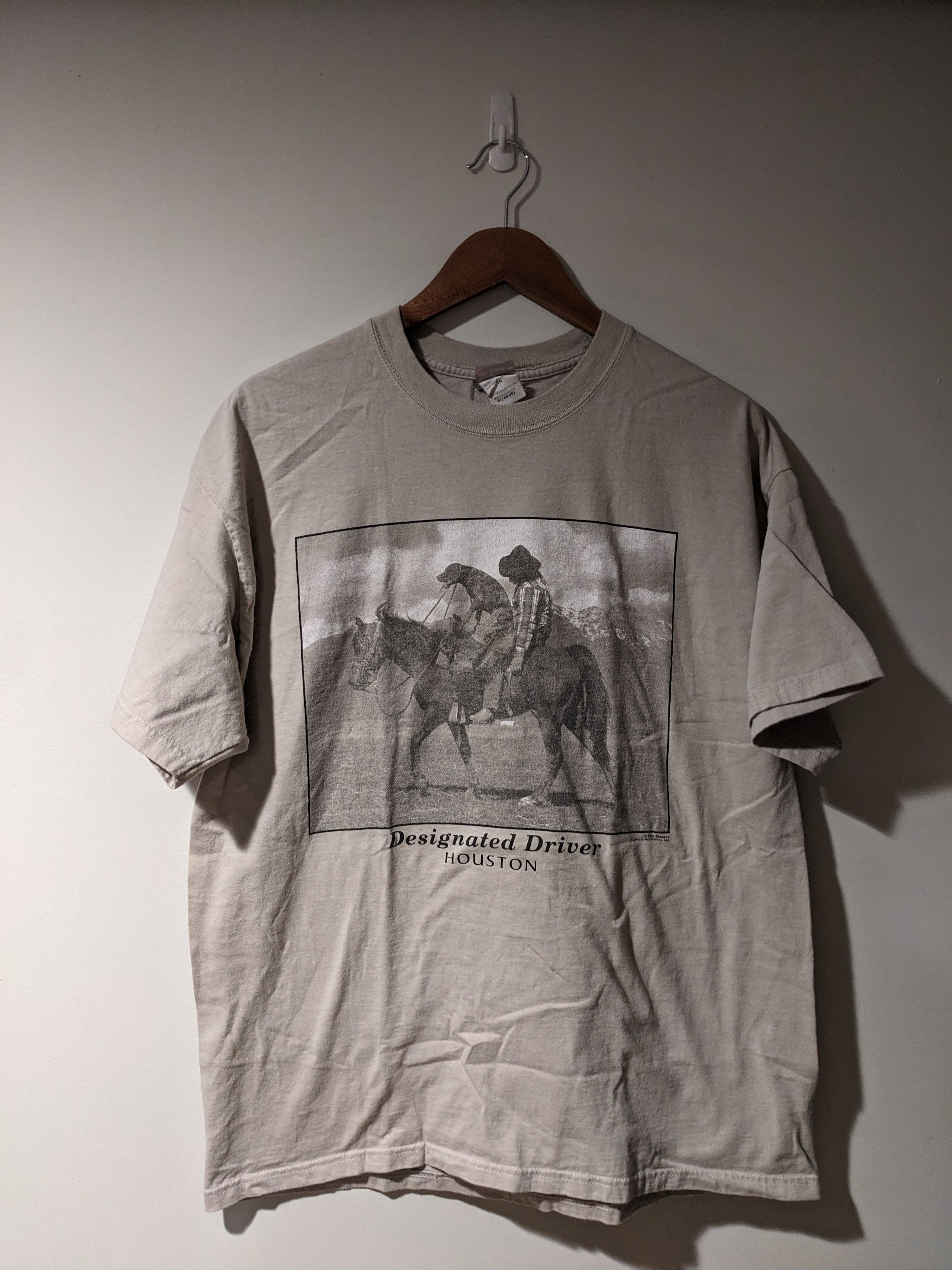 Vintage Vintage Y2K Designated Driver Humor Comedy Horse T-shirt Size US XL / EU 56 / 4 - 1 Thumbnail