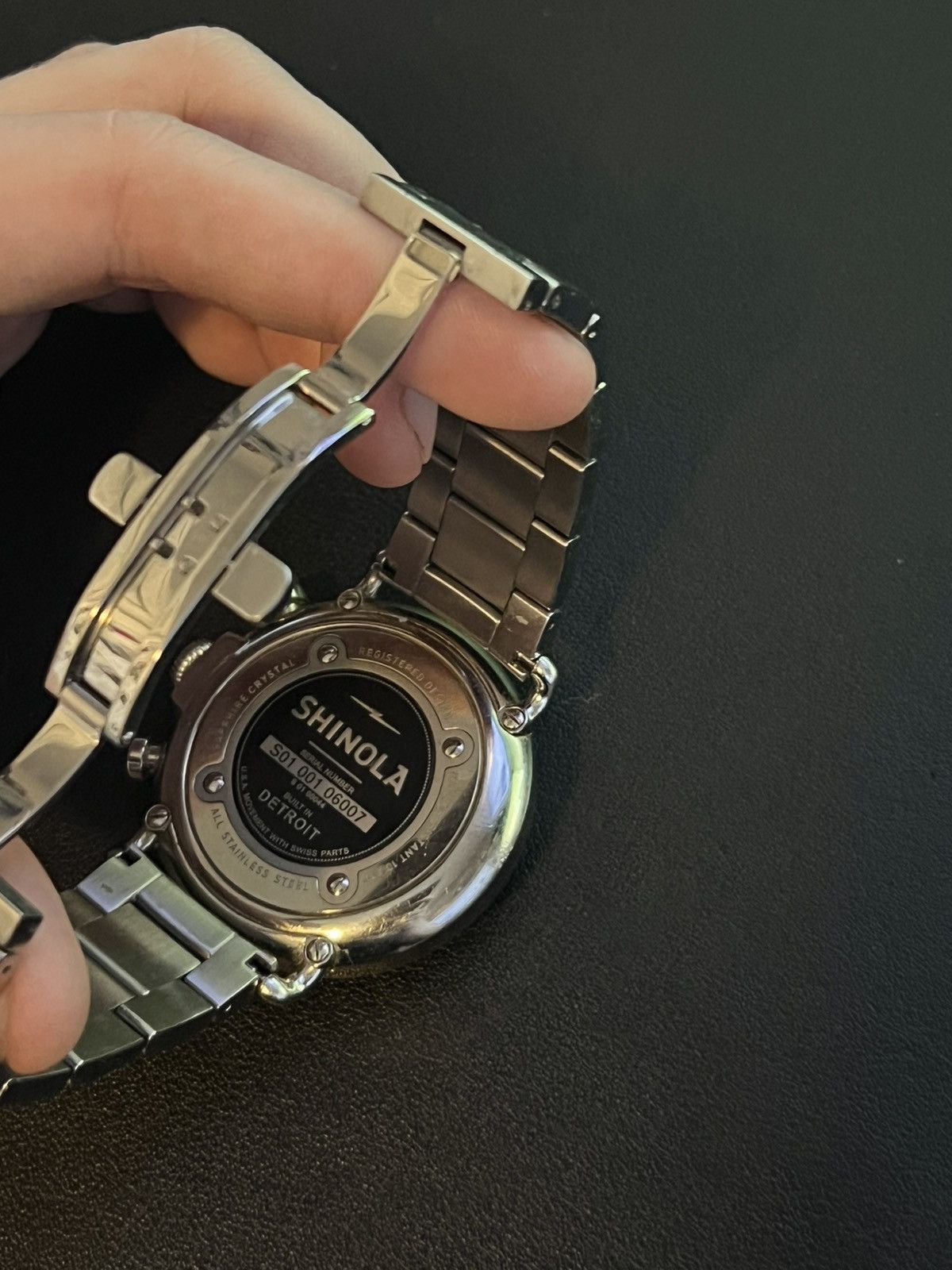 Shinola Shinola Runwell Chronograph 47mm Size ONE SIZE - 4 Thumbnail
