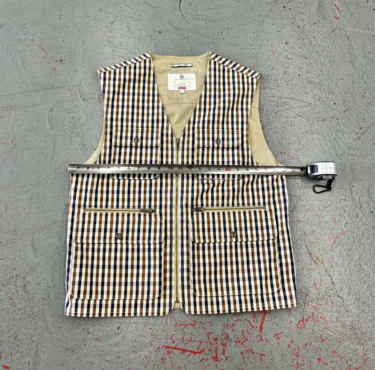 Aquascutum Supreme x Aquascutum Utility Vest Size Large Size US L / EU 52-54 / 3 - 7 Thumbnail