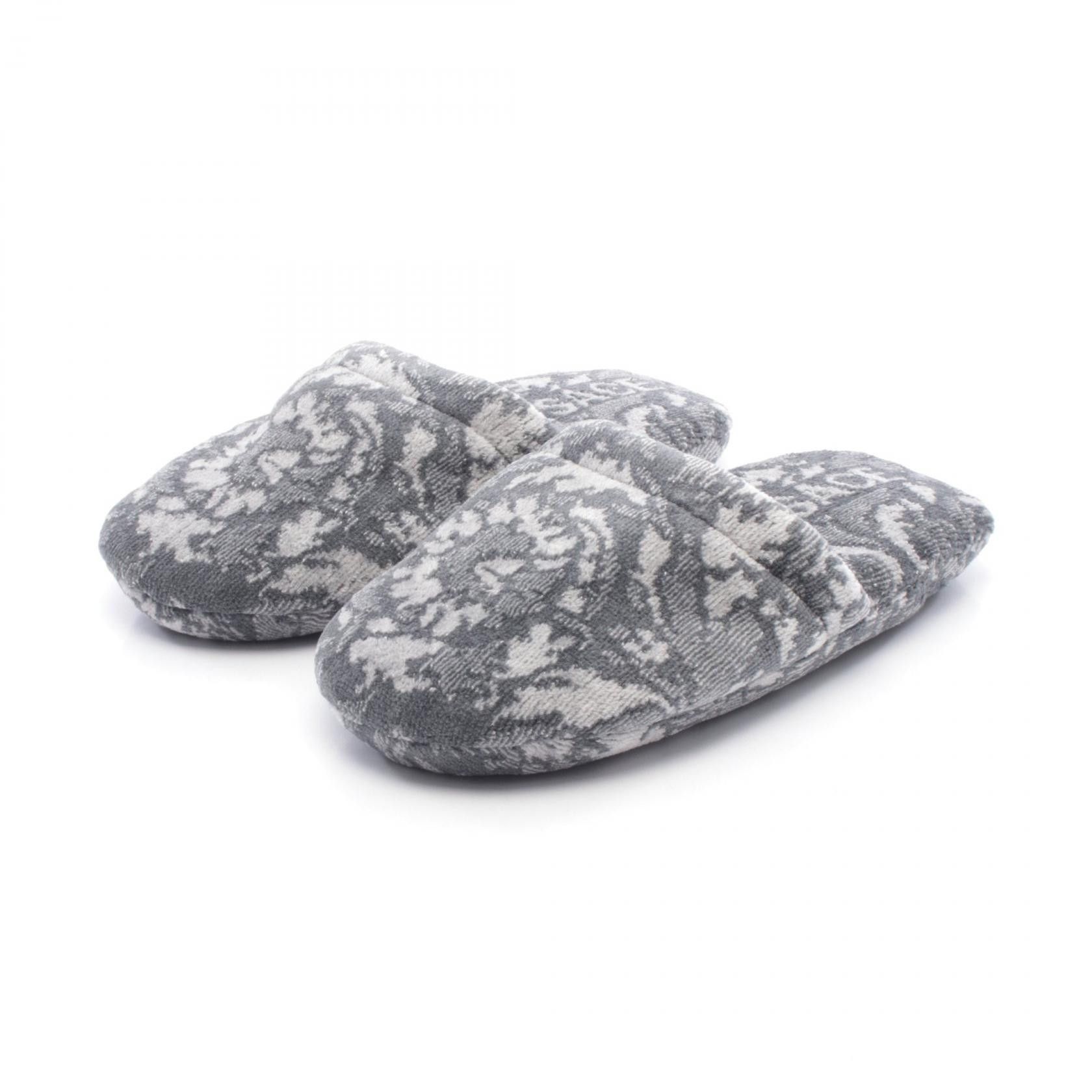 Versace Versace Versace Bath Slippers Barocco Cotton Cashmere Slippers Textile Shoes ZSLB000091A08851 DUTY FREE for USA Size ONE SIZE - 1 Thumbnail