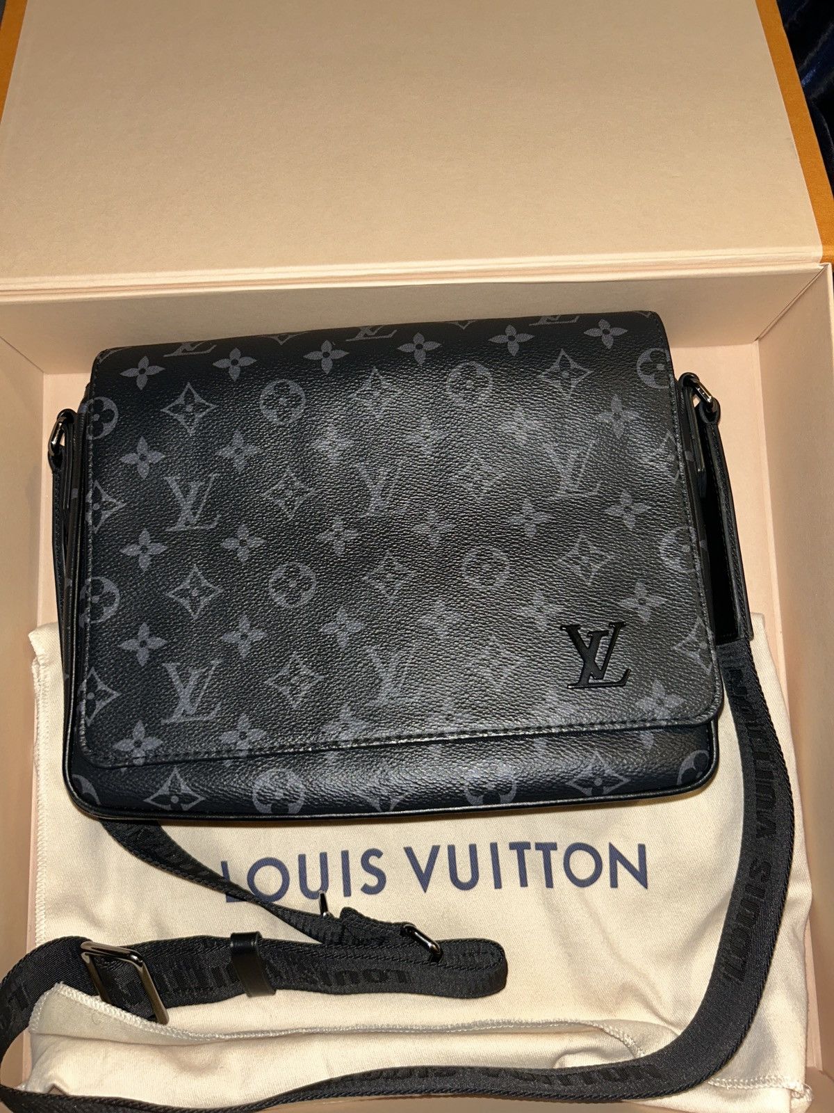 Louis Vuitton District PM Bag (Box and Receipt Included)