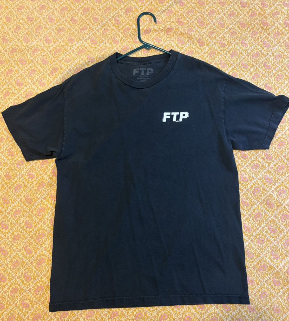 Fuck The Population FTP Stamp Logo Tee – 2017 Release – Rare Streetwear Piece Size US L / EU 52-54 / 3 - 2 Thumbnail