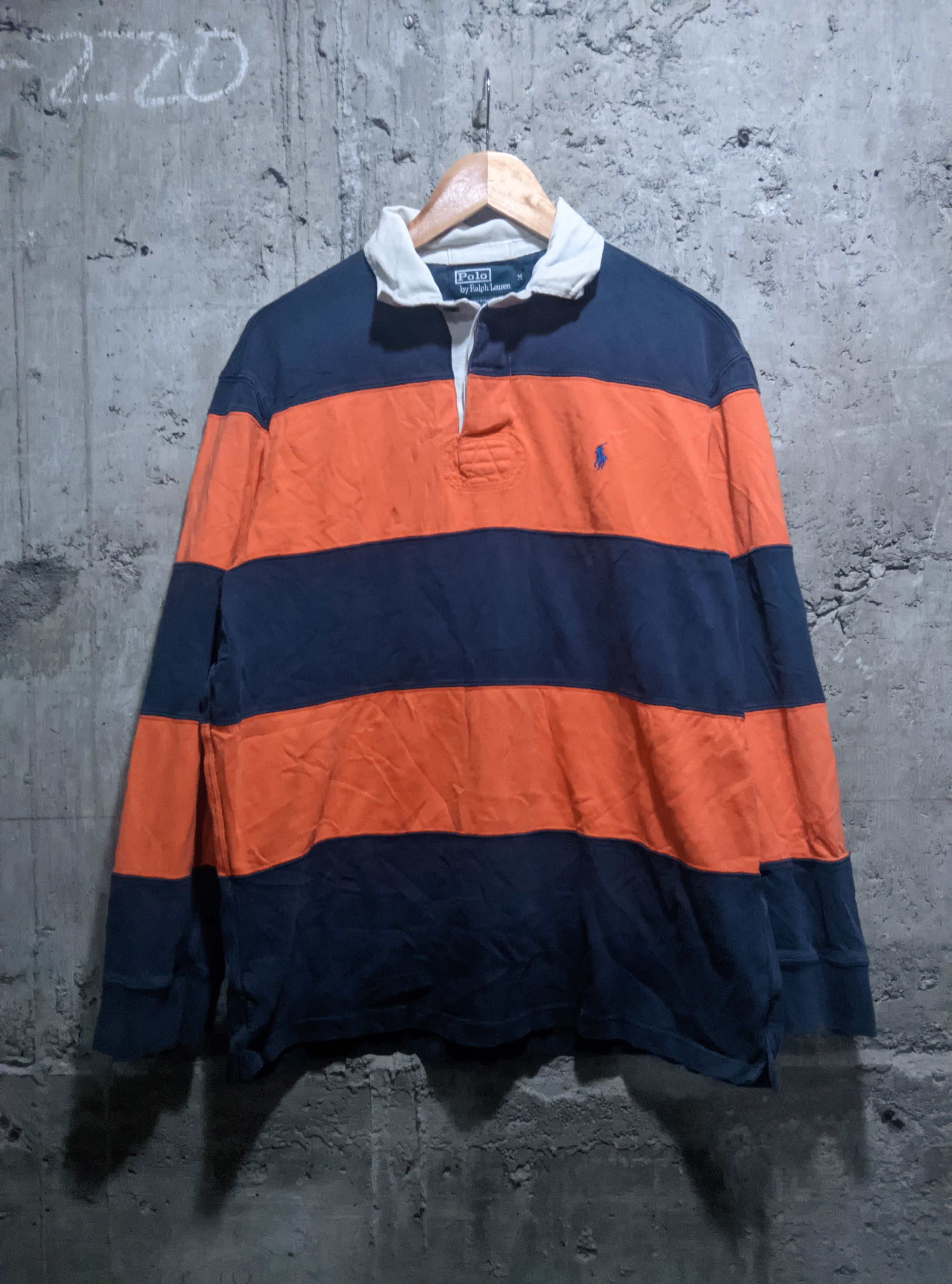Polo Ralph Lauren Vintage polo Ralph Lauren kanye west stripped t shirt Size US M / EU 48-50 / 2 - 1 Thumbnail
