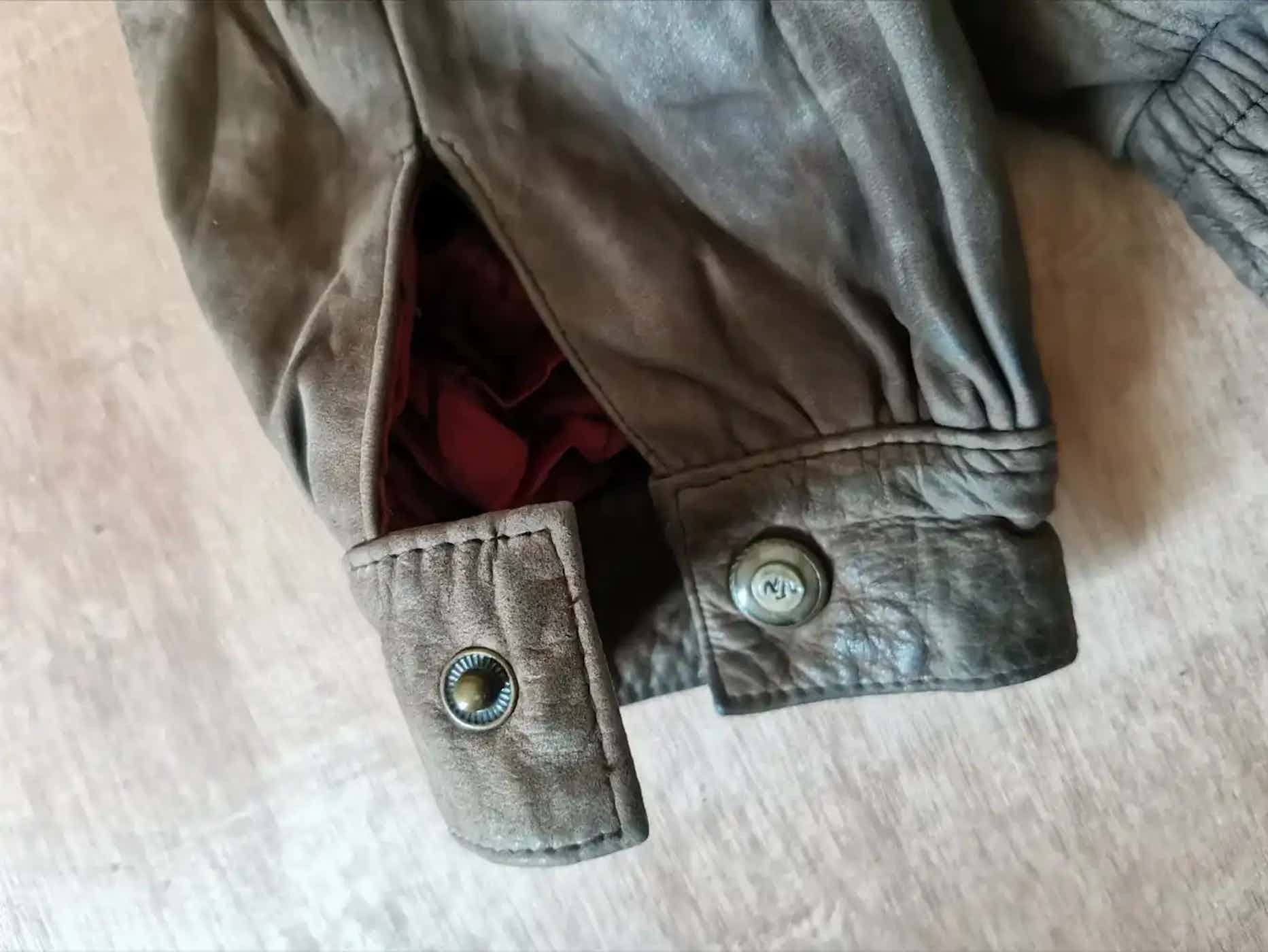 Vintage Vintage Via Nuova Leather Jacket Size US XXL / EU 58 / 5 - 3 Thumbnail